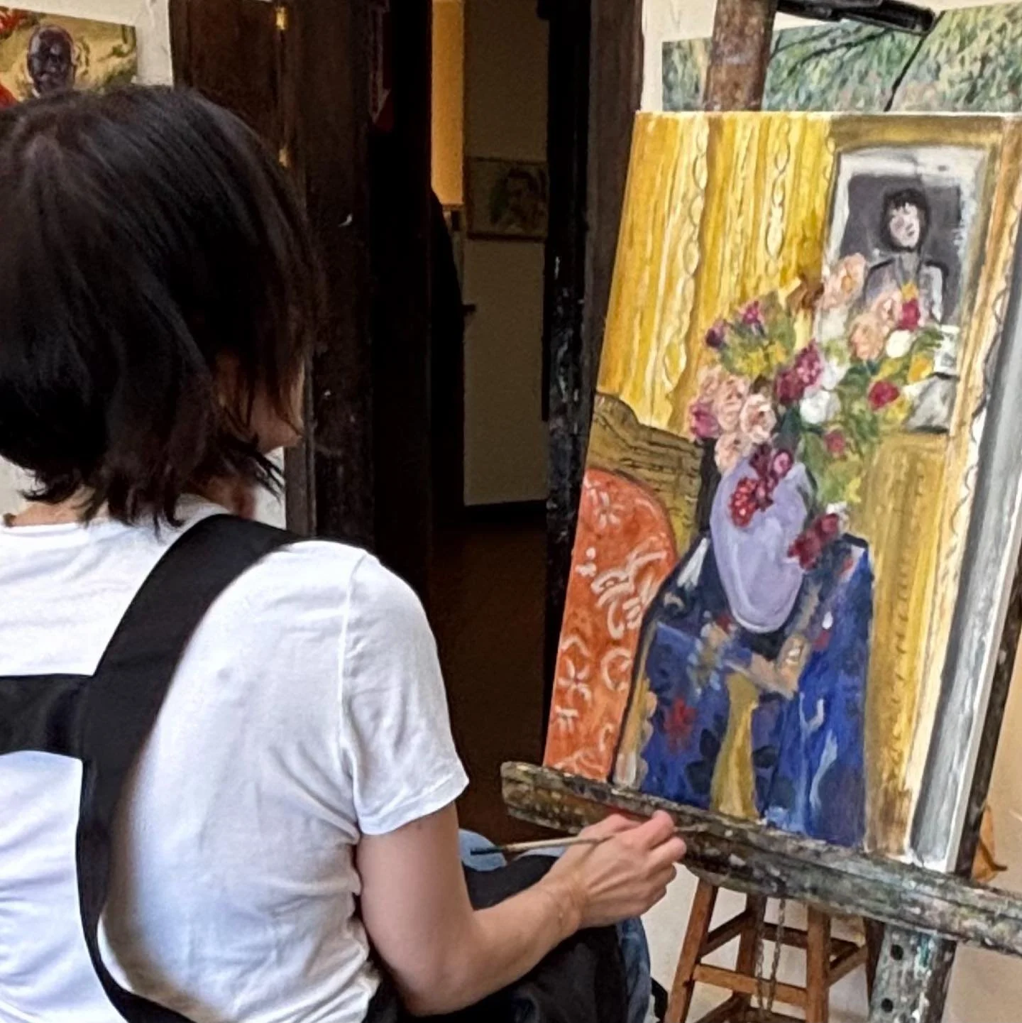 Since 1960 #art #artsed #artstudio #artclass #artschool oilpainting drawing charcoaldrawing artsy kidsart kidspaint kidsdraw artgallery instaart instaartoftheday wip winsorandnewton fredrixcanvas roslynny  roslynvillage roslynschoolofpainting