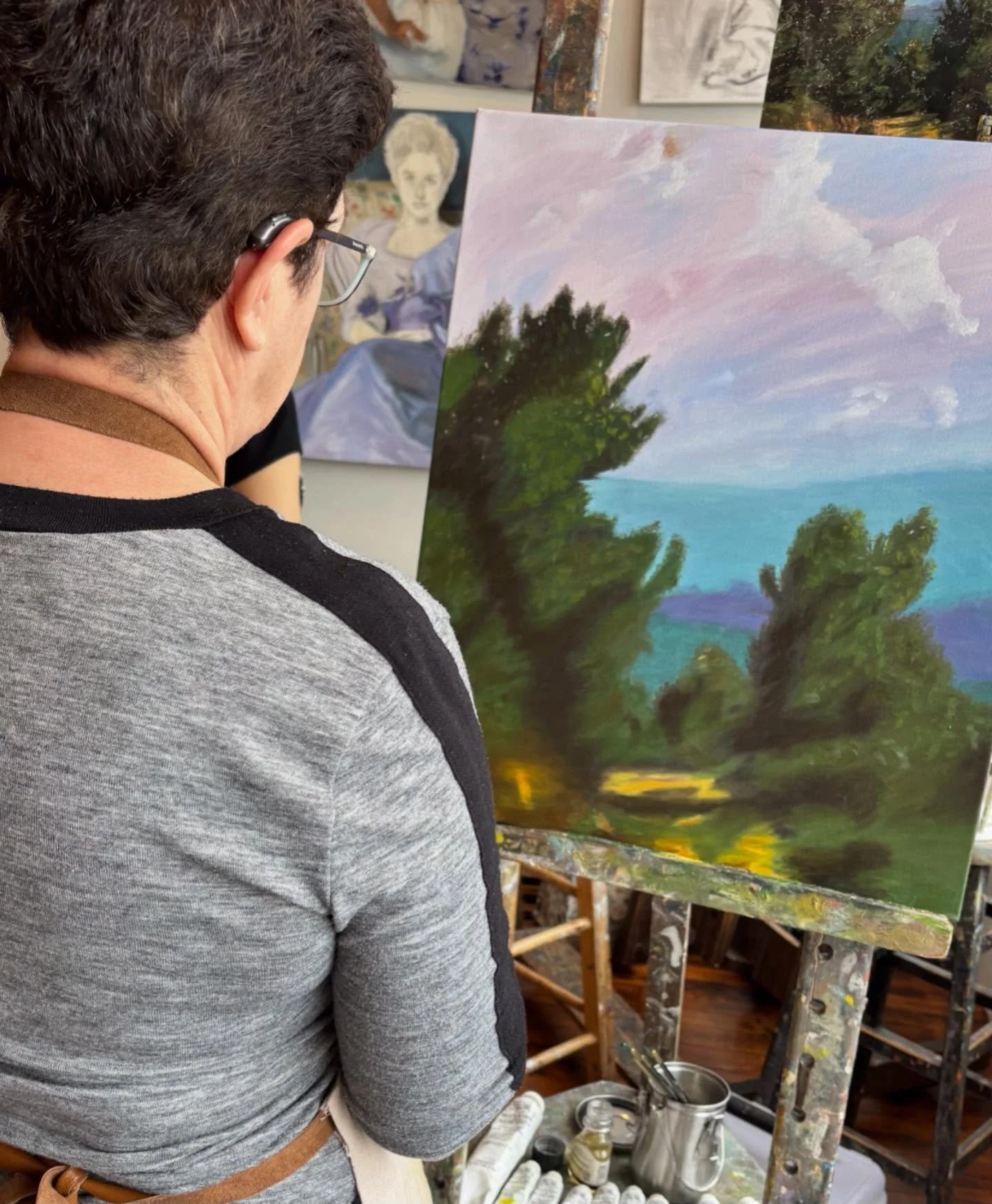 Since 1960 #art #artsed #artstudio #artclass #artschool oilpainting drawing charcoaldrawing artsy kidsart kidspaint kidsdraw artgallery instaart instaartoftheday wip winsorandnewton fredrixcanvas roslynny  roslynvillage roslynschoolofpainting