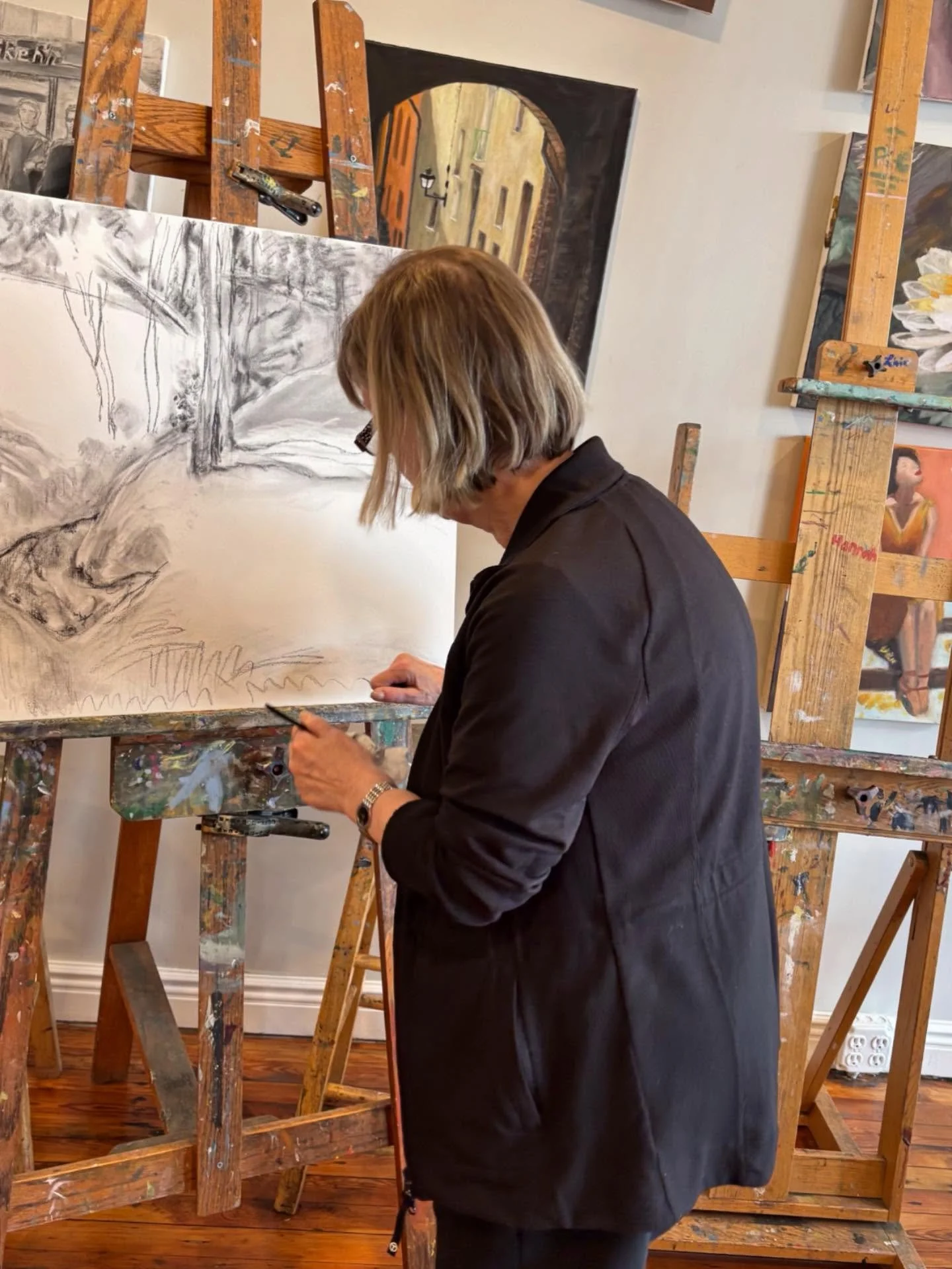 Since 1960 #art #artsed #artstudio #artclass #artschool oilpainting drawing charcoaldrawing artsy kidsart kidspaint kidsdraw artgallery instaart instaartoftheday wip winsorandnewton fredrixcanvas roslynny  roslynvillage roslynschoolofpainting