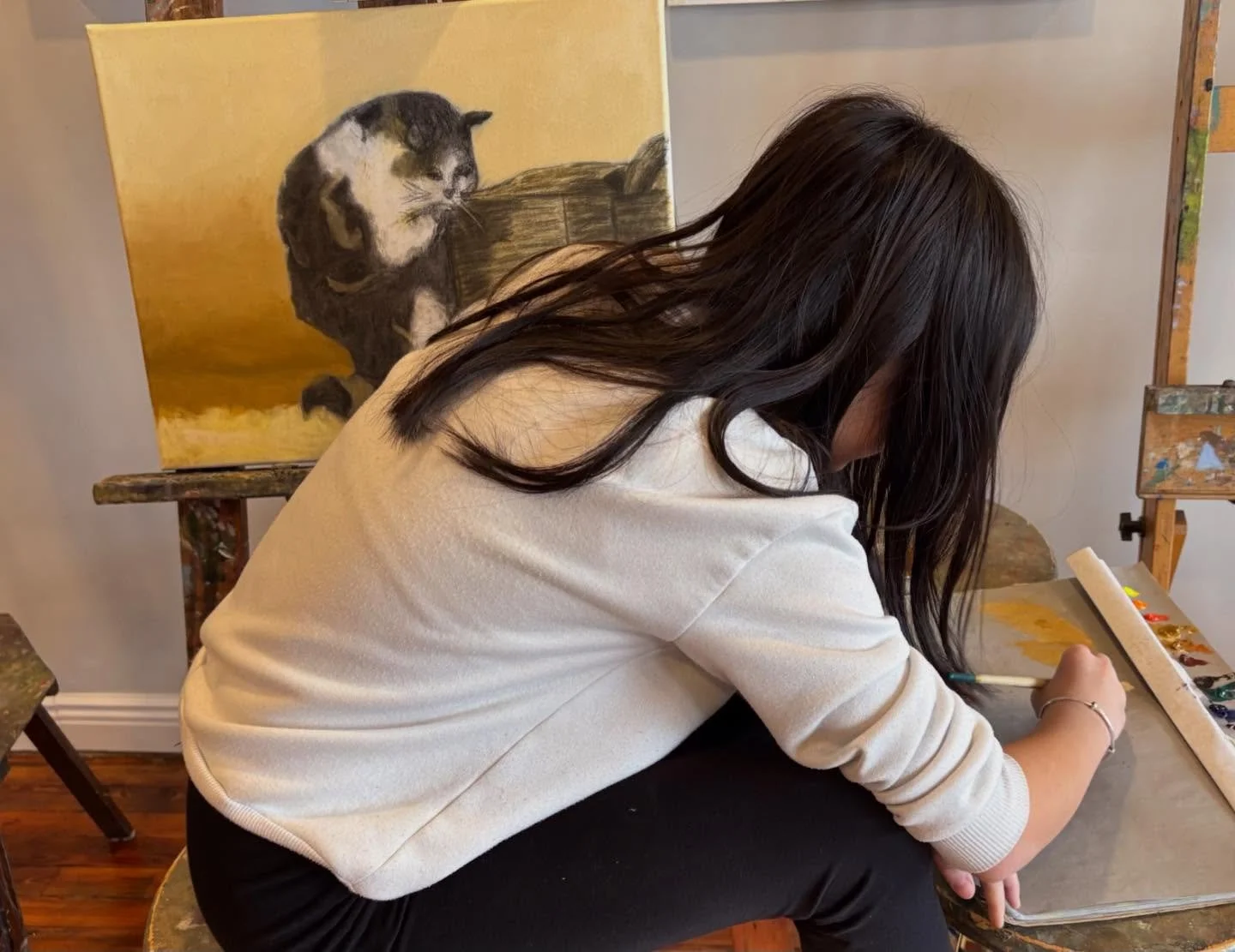 Since 1960 #art #artsed #artstudio #artclass #artschool oilpainting drawing charcoaldrawing artsy kidsart kidspaint kidsdraw artgallery instaart instaartoftheday wip winsorandnewton fredrixcanvas roslynny  roslynvillage roslynschoolofpainting