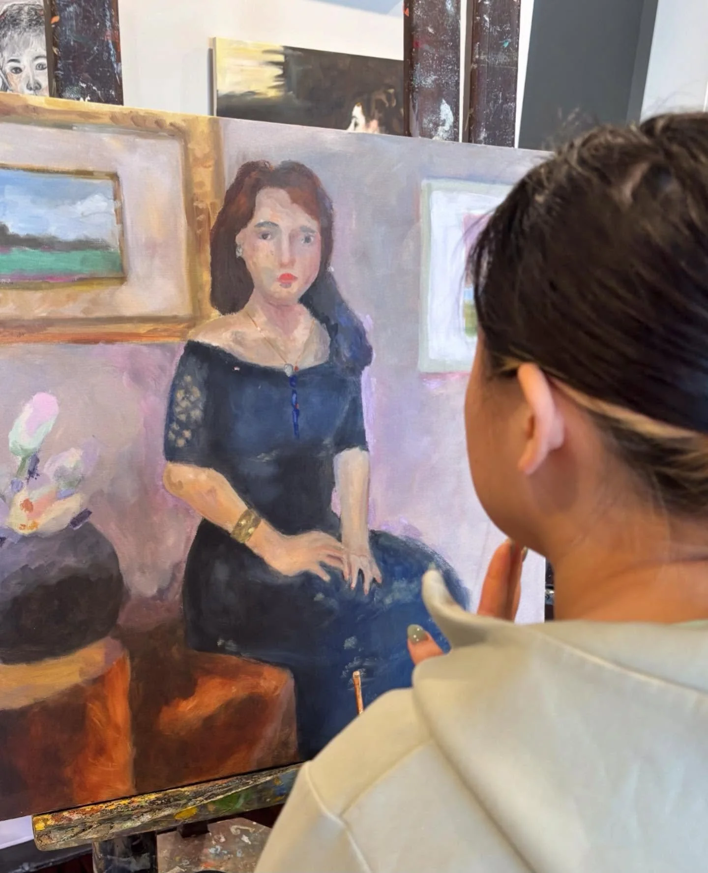 Since 1960 #art #artsed #artstudio #artclass #artschool oilpainting drawing charcoaldrawing artsy kidsart kidspaint kidsdraw artgallery instaart instaartoftheday wip winsorandnewton fredrixcanvas roslynny  roslynvillage roslynschoolofpainting