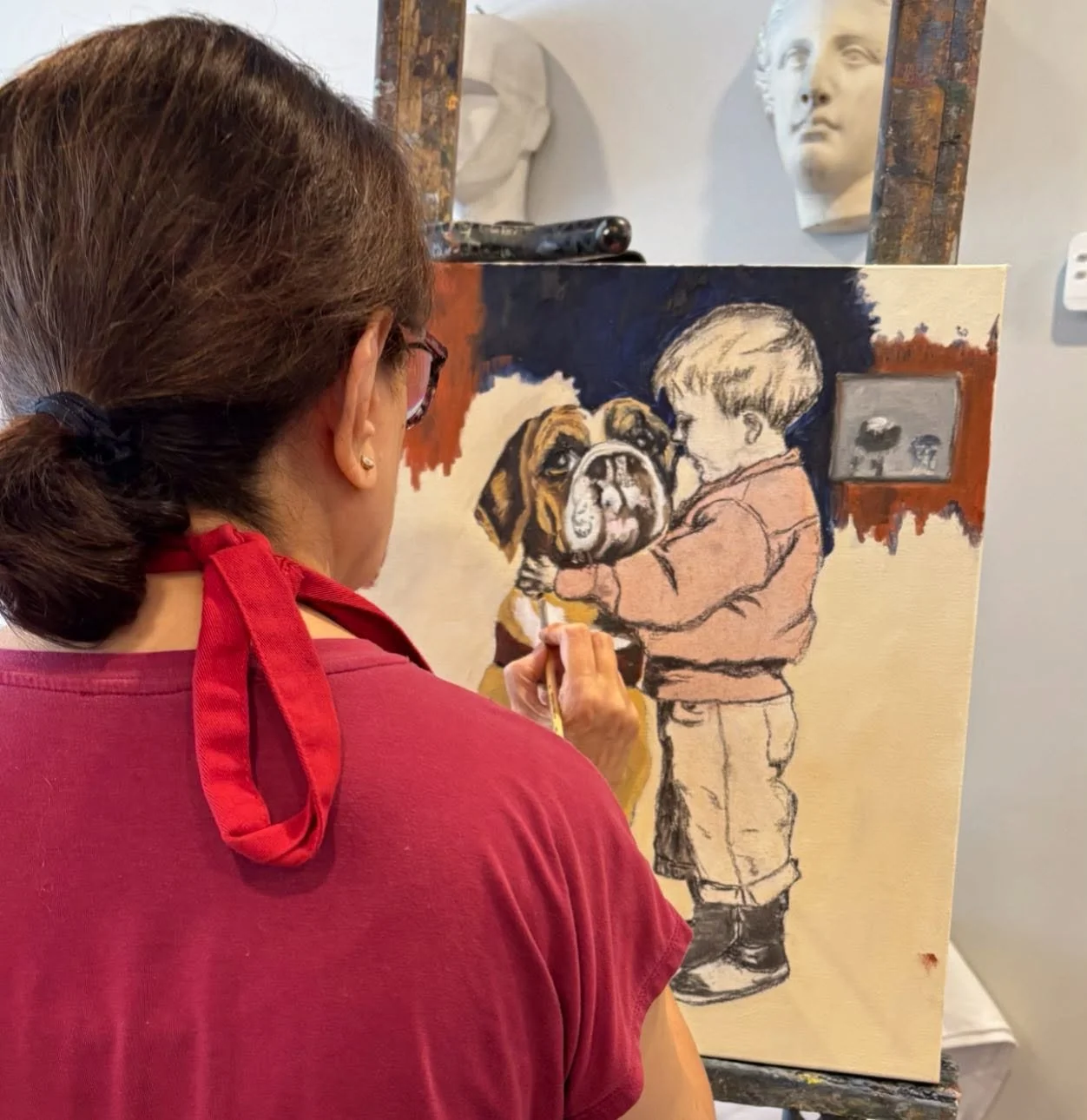 Since 1960 #art #artsed #artstudio #artclass #artschool oilpainting drawing charcoaldrawing artsy kidsart kidspaint kidsdraw artgallery instaart instaartoftheday wip winsorandnewton fredrixcanvas roslynny  roslynvillage roslynschoolofpainting