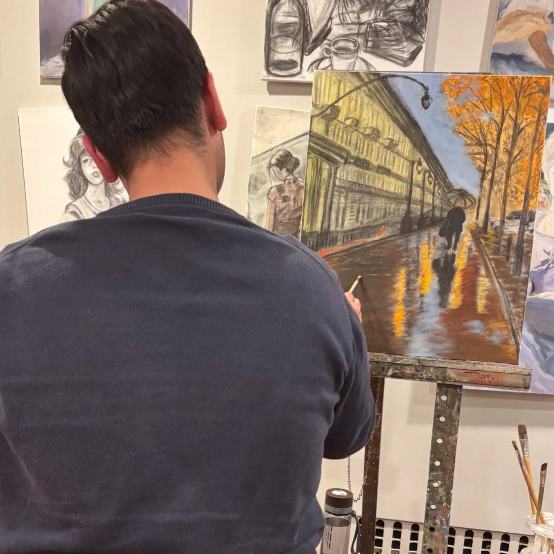 Since 1960 #art #artsed #artstudio #artclass #artschool oilpainting drawing charcoaldrawing artsy kidsart kidspaint kidsdraw artgallery instaart instaartoftheday wip winsorandnewton fredrixcanvas roslynny  roslynvillage roslynschoolofpainting