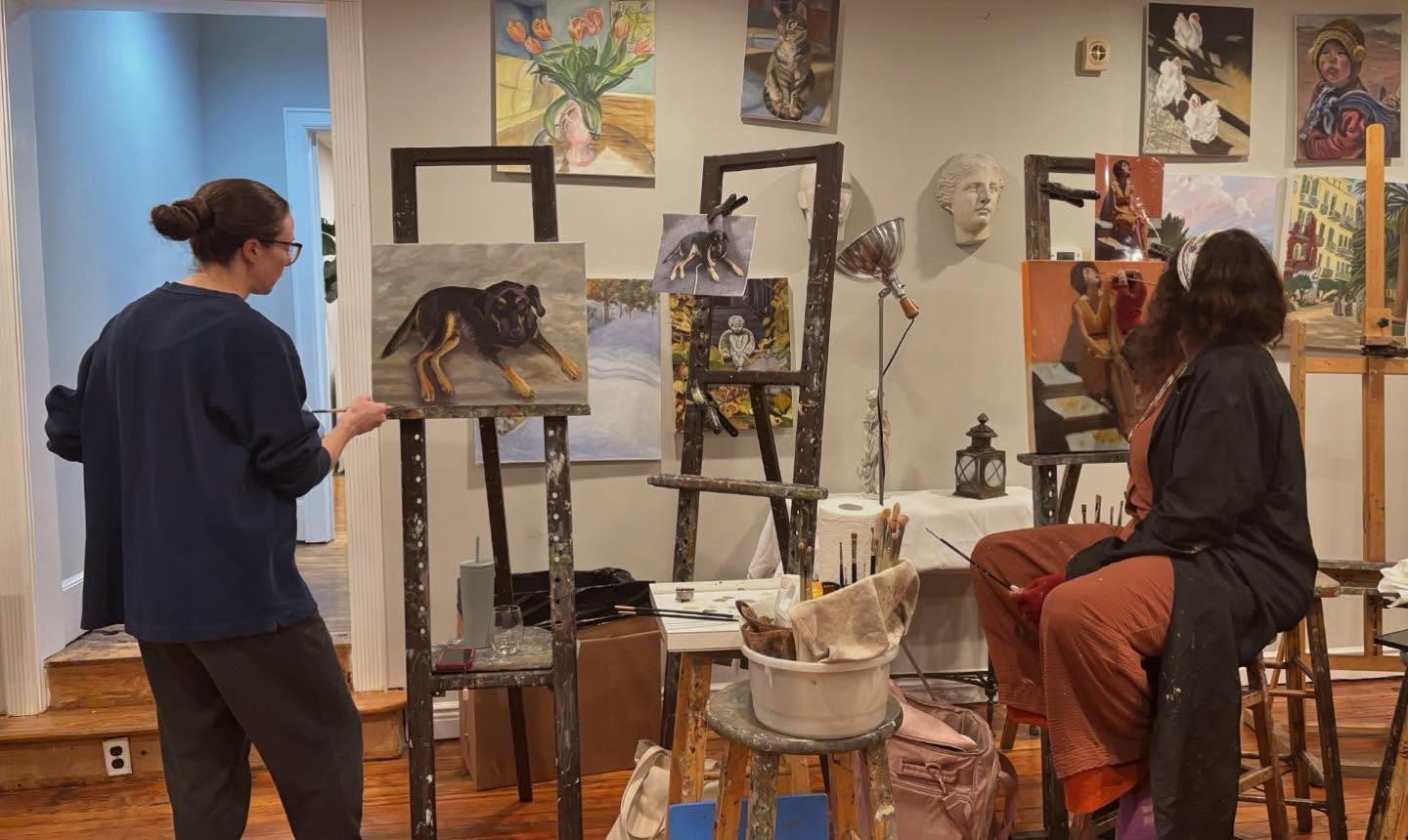 Since 1960 #art #artsed #artstudio #artclass #artschool oilpainting drawing charcoaldrawing artsy kidsart kidspaint kidsdraw artgallery instaart instaartoftheday wip winsorandnewton fredrixcanvas roslynny  roslynvillage roslynschoolofpainting