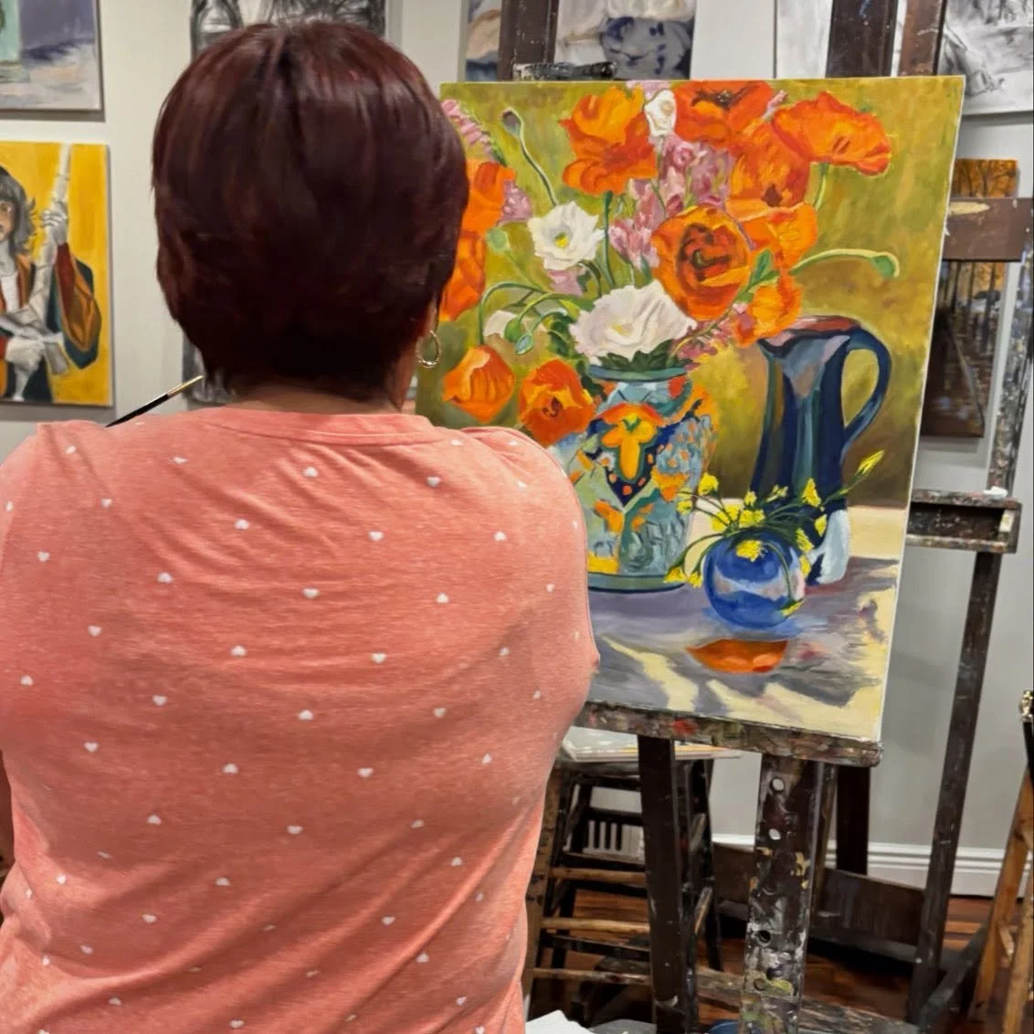 Since 1960 #art #artsed #artstudio #artclass #artschool oilpainting drawing charcoaldrawing artsy kidsart kidspaint kidsdraw artgallery instaart instaartoftheday wip winsorandnewton fredrixcanvas roslynny  roslynvillage roslynschoolofpainting