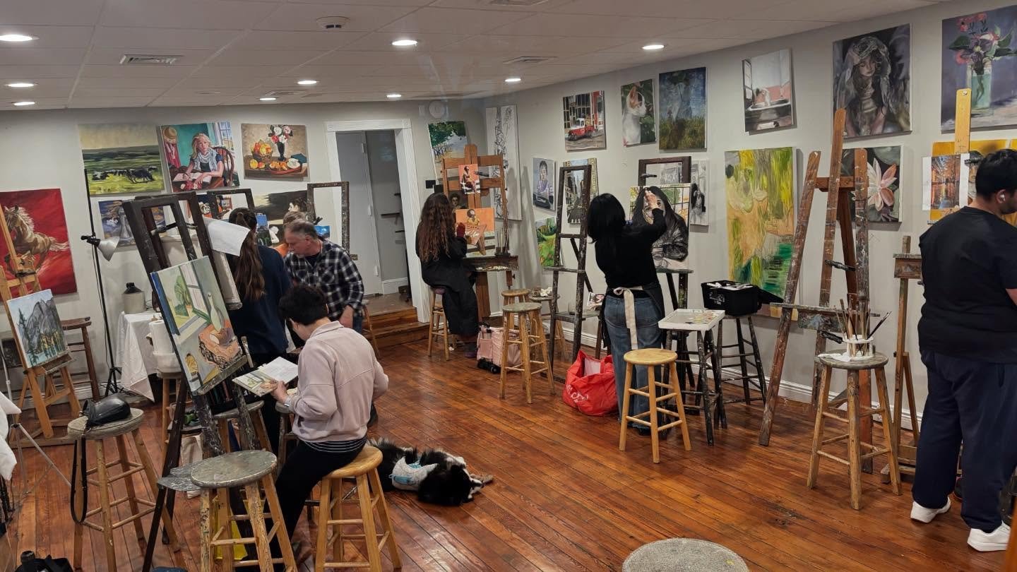 Since 1960 #art #artsed #artstudio #artclass #artschool oilpainting drawing charcoaldrawing artsy kidsart kidspaint kidsdraw artgallery instaart instaartoftheday wip winsorandnewton fredrixcanvas roslynny  roslynvillage roslynschoolofpainting