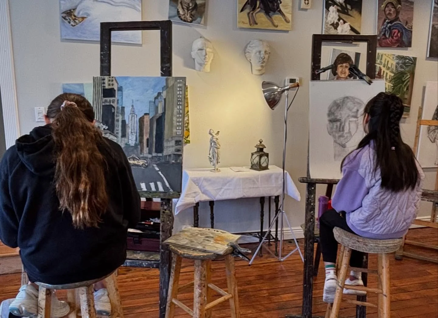 Since 1960 #art #artsed #artstudio #artclass #artschool oilpainting drawing charcoaldrawing artsy kidsart kidspaint kidsdraw artgallery instaart instaartoftheday wip winsorandnewton fredrixcanvas roslynny  roslynvillage roslynschoolofpainting