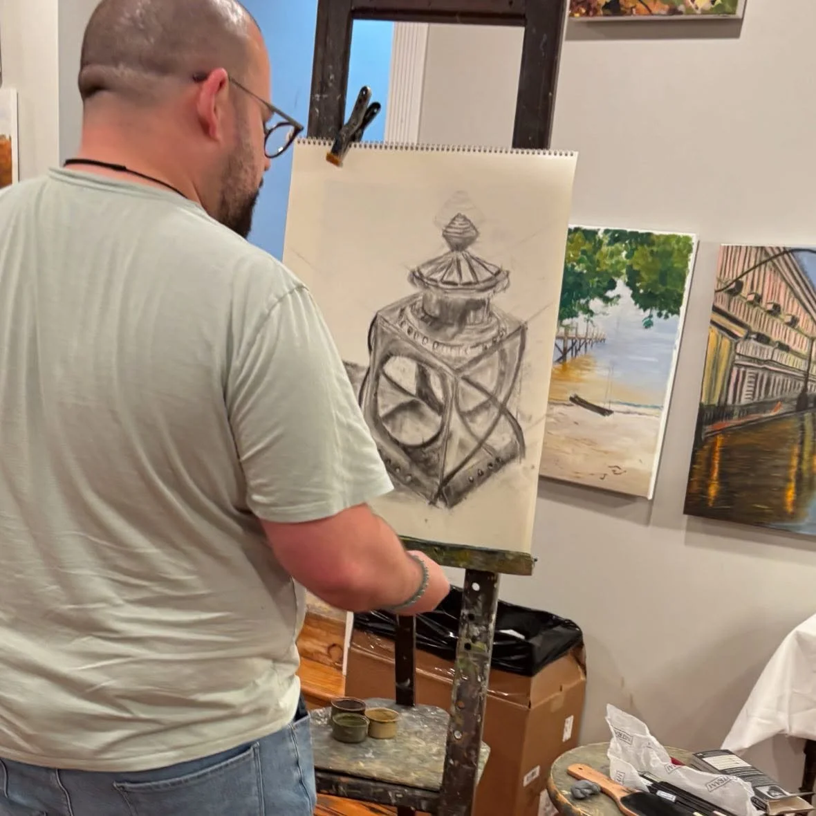 Since 1960 #art #artsed #artstudio #artclass #artschool oilpainting drawing charcoaldrawing artsy kidsart kidspaint kidsdraw artgallery instaart instaartoftheday wip winsorandnewton fredrixcanvas roslynny  roslynvillage roslynschoolofpainting