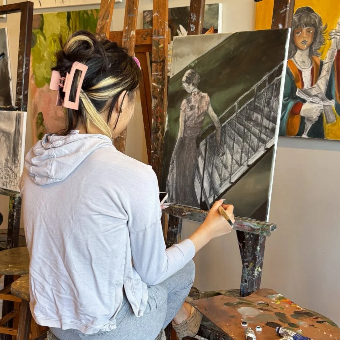 Since 1960 #art #artsed #artstudio #artclass #artschool oilpainting drawing charcoaldrawing artsy kidsart kidspaint kidsdraw artgallery instaart instaartoftheday wip winsorandnewton fredrixcanvas roslynny  roslynvillage roslynschoolofpainting