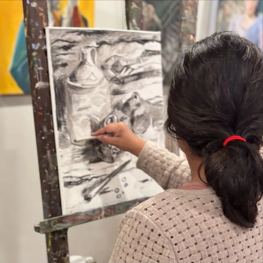 Since 1960 #art #artsed #artstudio #artclass #artschool oilpainting drawing charcoaldrawing artsy kidsart kidspaint kidsdraw artgallery instaart instaartoftheday wip winsorandnewton fredrixcanvas roslynny  roslynvillage roslynschoolofpainting