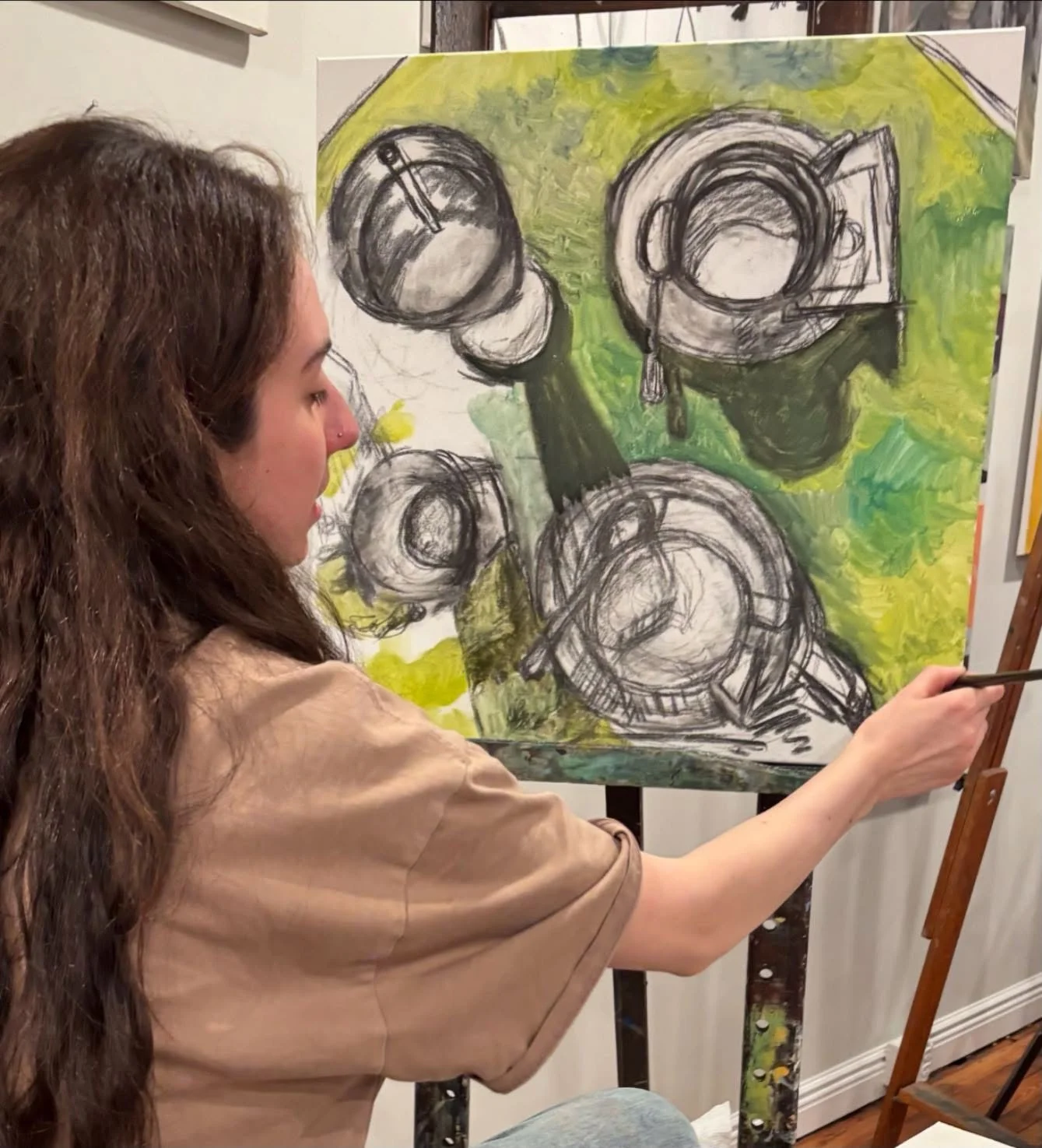 Since 1960 #art #artsed #artstudio #artclass #artschool oilpainting drawing charcoaldrawing artsy kidsart kidspaint kidsdraw artgallery instaart instaartoftheday wip winsorandnewton fredrixcanvas roslynny  roslynvillage roslynschoolofpainting