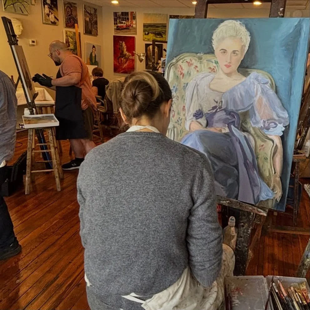 Since 1960 #art #artsed #artstudio #artclass #artschool oilpainting drawing charcoaldrawing artsy kidsart kidspaint kidsdraw artgallery instaart instaartoftheday wip winsorandnewton fredrixcanvas roslynny  roslynvillage roslynschoolofpainting