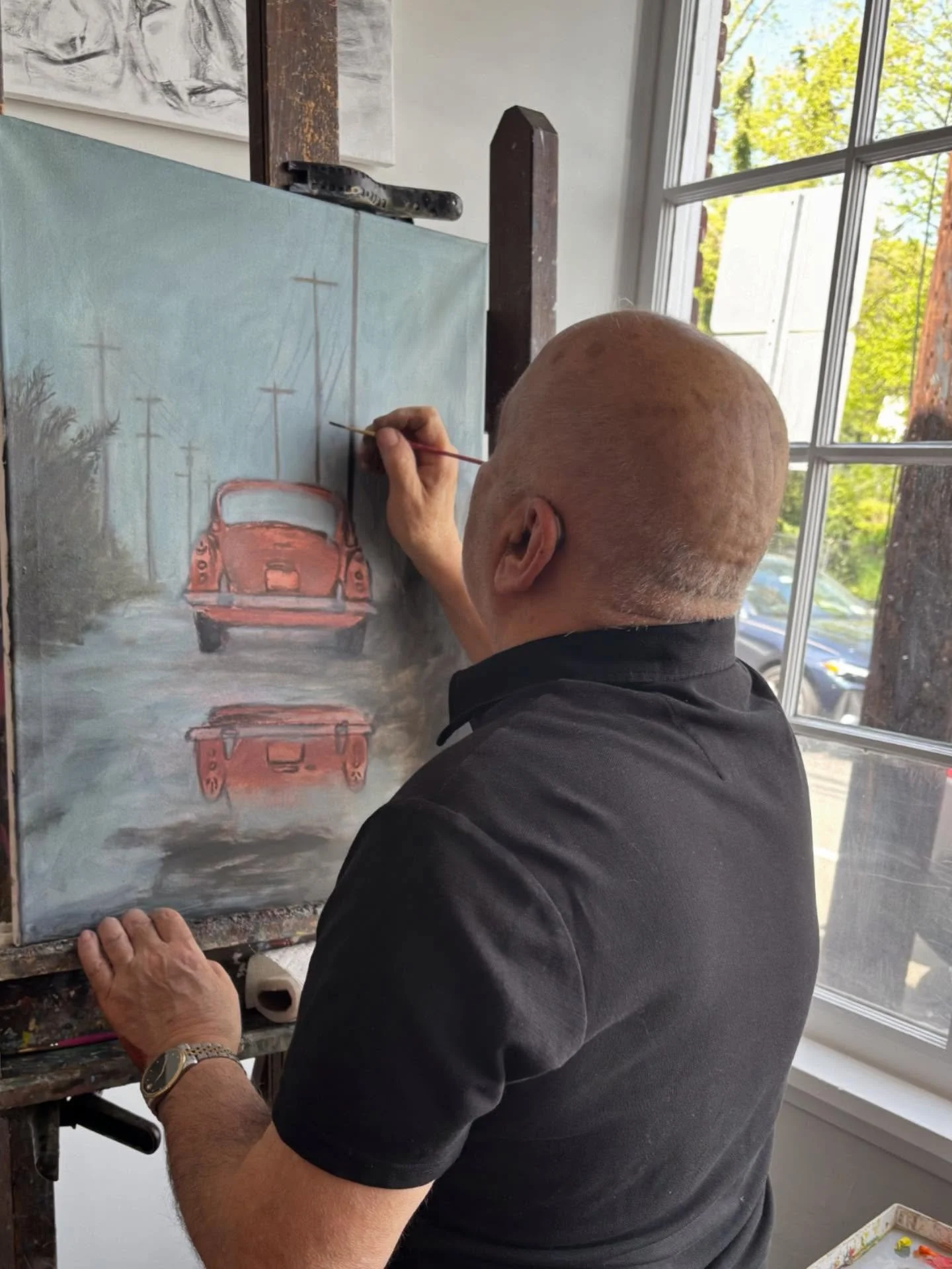 Since 1960 #art #artsed #artstudio #artclass #artschool oilpainting drawing charcoaldrawing artsy kidsart kidspaint kidsdraw artgallery instaart instaartoftheday wip winsorandnewton fredrixcanvas roslynny  roslynvillage roslynschoolofpainting