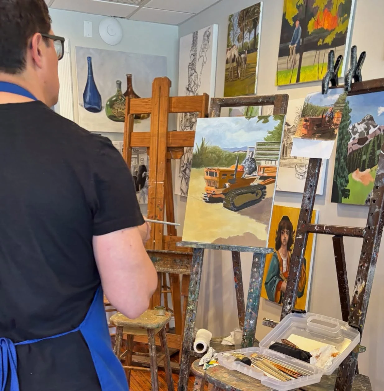Since 1960 #art #artsed #artstudio #artclass #artschool oilpainting drawing charcoaldrawing artsy kidsart kidspaint kidsdraw artgallery instaart instaartoftheday wip winsorandnewton fredrixcanvas roslynny  roslynvillage roslynschoolofpainting