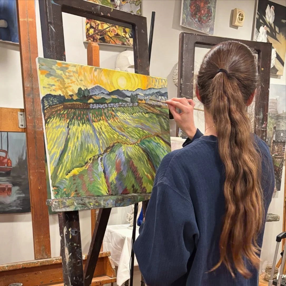 Since 1960 #art #artsed #artstudio #artclass #artschool oilpainting drawing charcoaldrawing artsy kidsart kidspaint kidsdraw artgallery instaart instaartoftheday wip winsorandnewton fredrixcanvas roslynny  roslynvillage roslynschoolofpainting