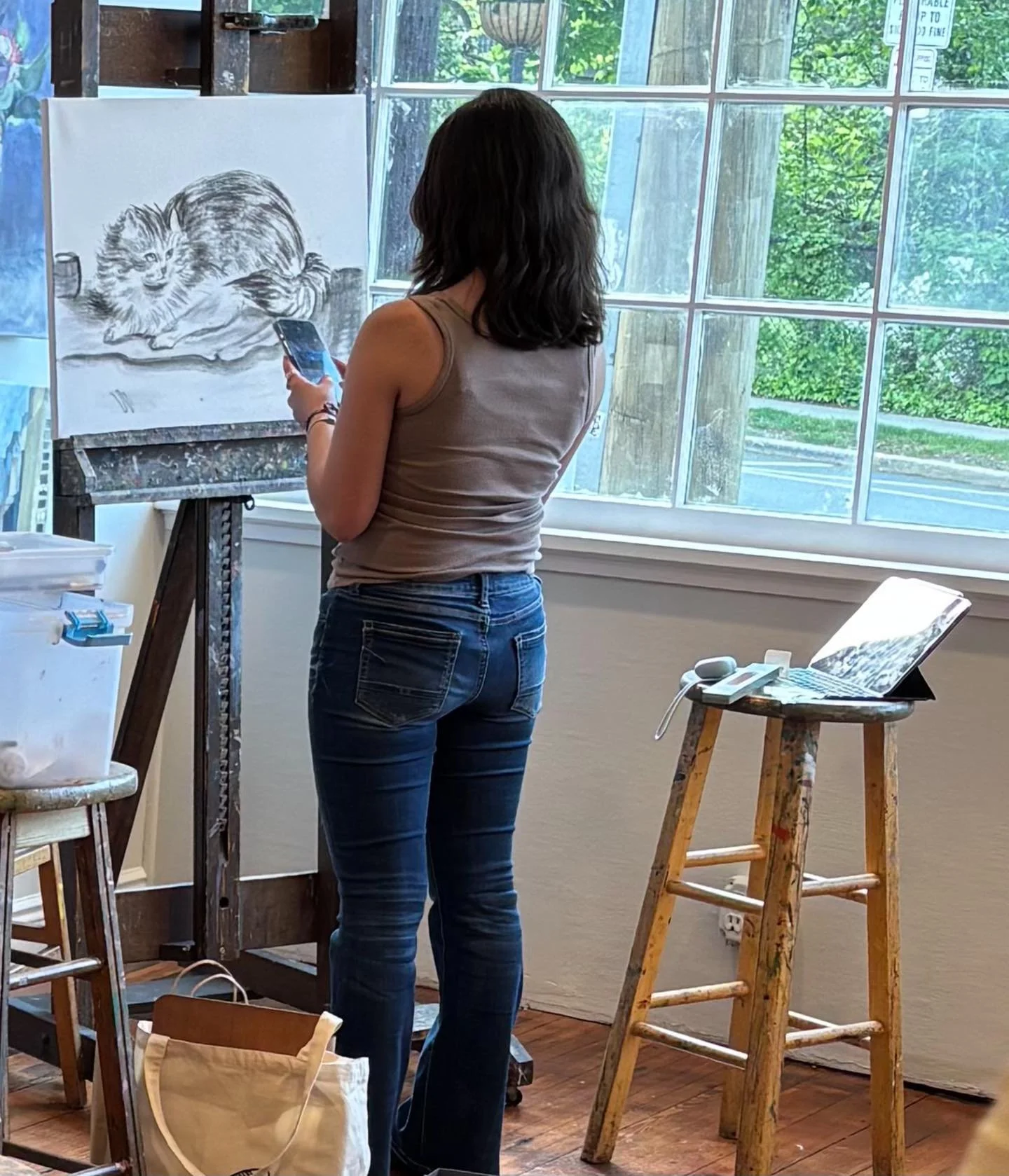 Since 1960 #art #artsed #artstudio #artclass #artschool oilpainting drawing charcoaldrawing artsy kidsart kidspaint kidsdraw artgallery instaart instaartoftheday wip winsorandnewton fredrixcanvas roslynny  roslynvillage roslynschoolofpainting