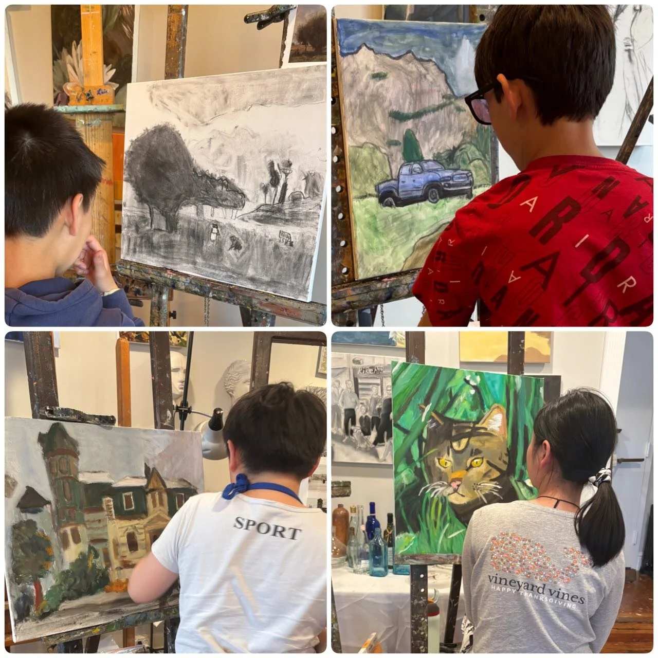 Since 1960 #art #artsed #artstudio #artclass #artschool oilpainting drawing charcoaldrawing artsy kidsart kidspaint kidsdraw artgallery instaart instaartoftheday wip winsorandnewton fredrixcanvas roslynny  roslynvillage roslynschoolofpainting