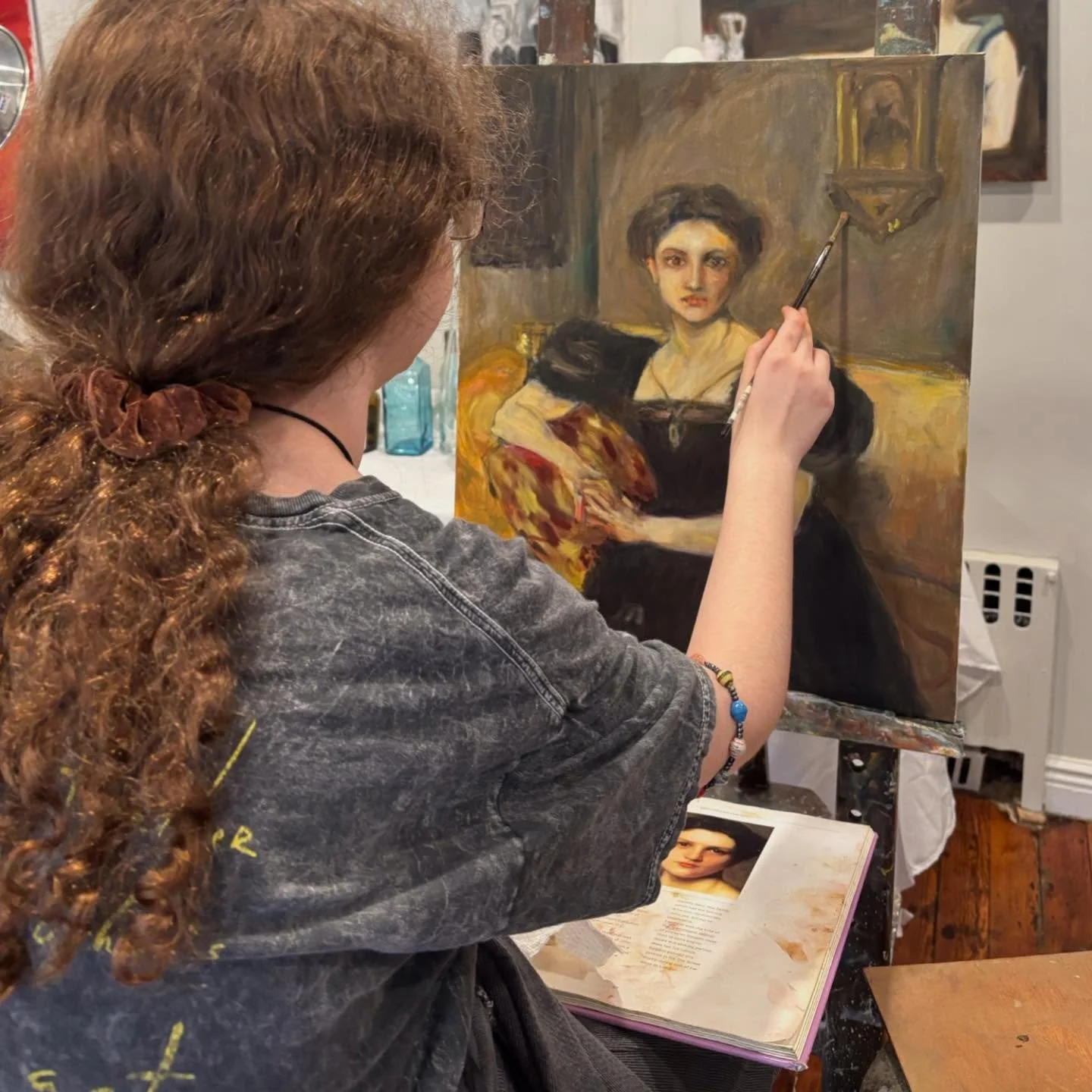 Since 1960 #art #artsed #artstudio #artclass #artschool oilpainting drawing charcoaldrawing artsy kidsart kidspaint kidsdraw artgallery instaart instaartoftheday wip winsorandnewton fredrixcanvas roslynny  roslynvillage roslynschoolofpainting