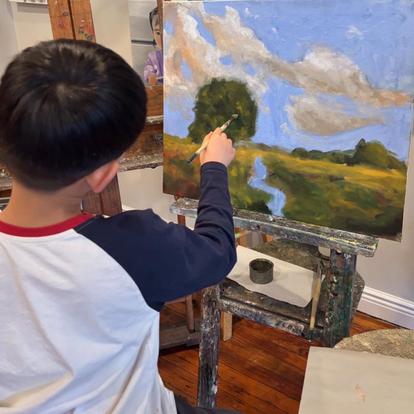 Since 1960 #art #artsed #artstudio #artclass #artschool oilpainting drawing charcoaldrawing artsy kidsart kidspaint kidsdraw artgallery instaart instaartoftheday wip winsorandnewton fredrixcanvas roslynny  roslynvillage roslynschoolofpainting