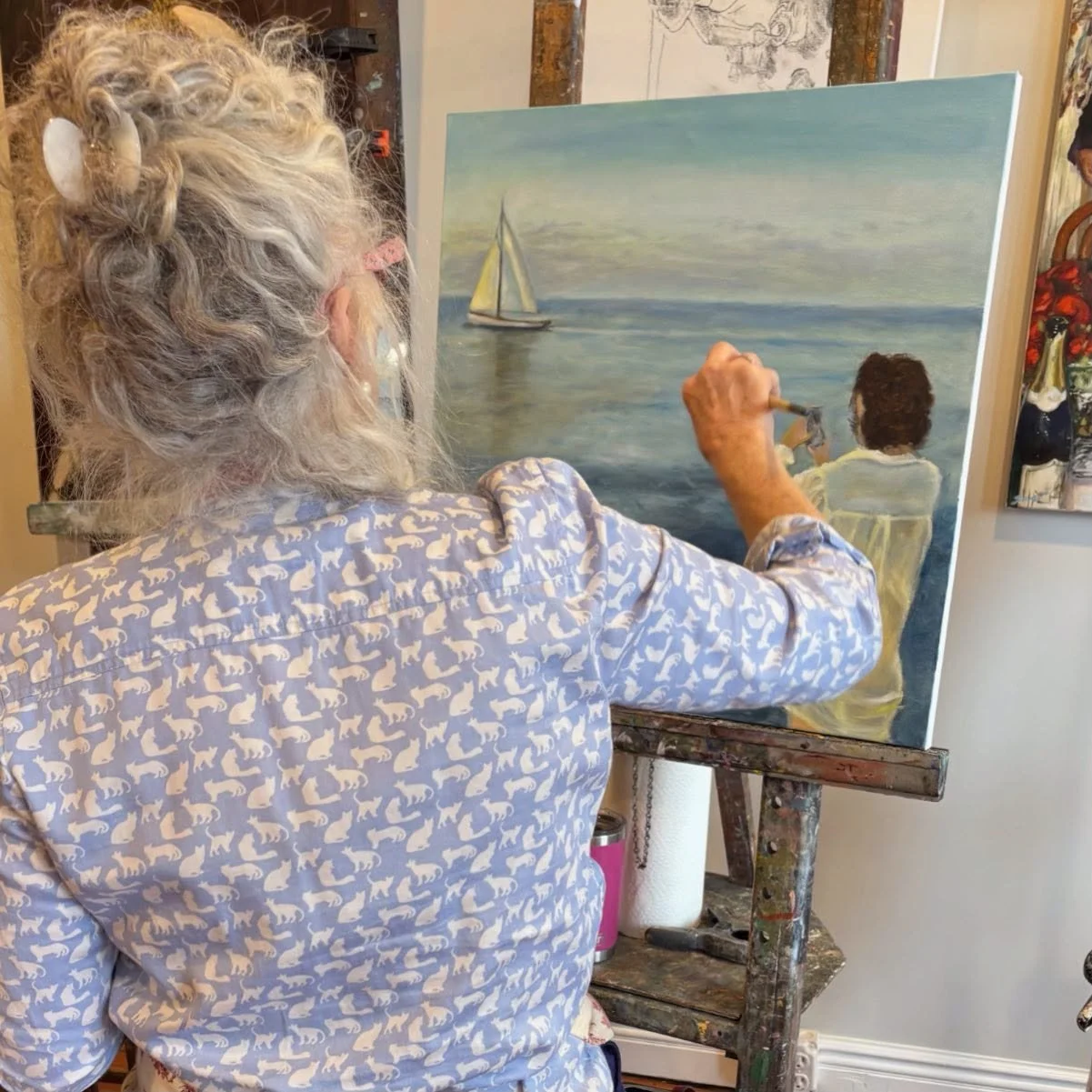 Since 1960 #art #artsed #artstudio #artclass #artschool oilpainting drawing charcoaldrawing artsy kidsart kidspaint kidsdraw artgallery instaart instaartoftheday wip winsorandnewton fredrixcanvas roslynny  roslynvillage roslynschoolofpainting