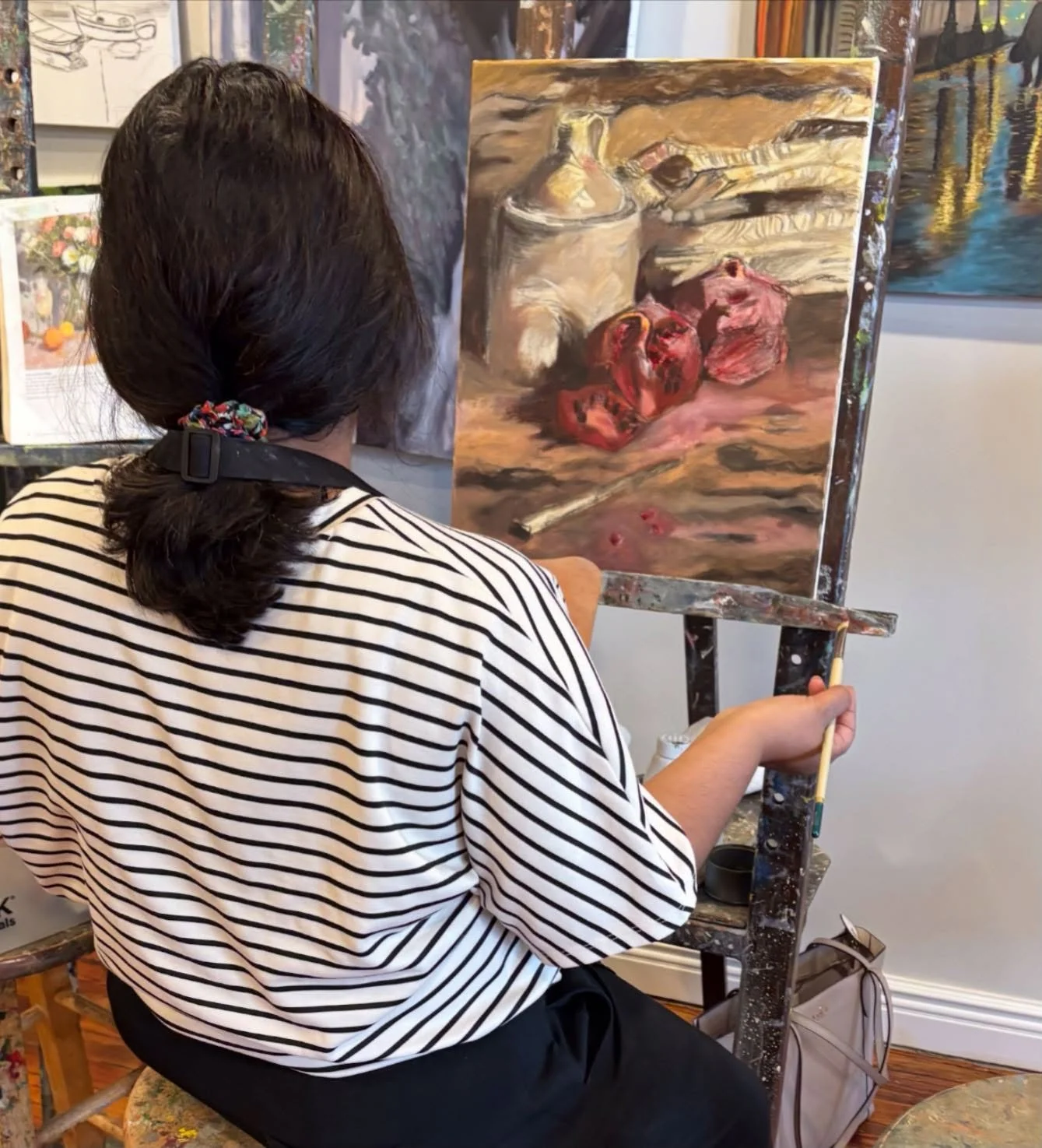 Since 1960 #art #artsed #artstudio #artclass #artschool oilpainting drawing charcoaldrawing artsy kidsart kidspaint kidsdraw artgallery instaart instaartoftheday wip winsorandnewton fredrixcanvas roslynny  roslynvillage roslynschoolofpainting