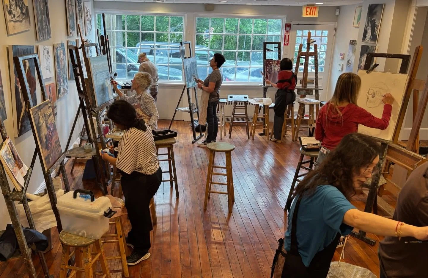 Since 1960 #art #artsed #artstudio #artclass #artschool oilpainting drawing charcoaldrawing artsy kidsart kidspaint kidsdraw artgallery instaart instaartoftheday wip winsorandnewton fredrixcanvas roslynny  roslynvillage roslynschoolofpainting