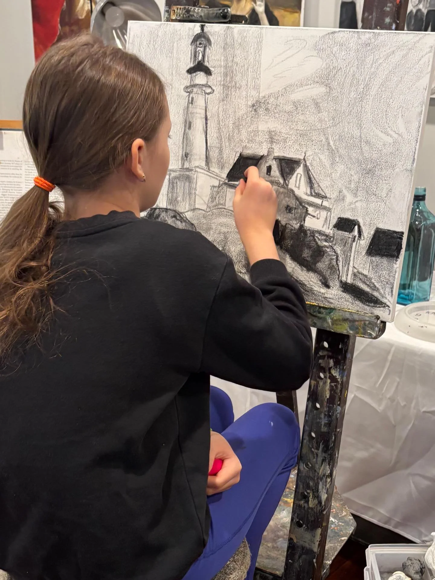 Since 1960 #art #artsed #artstudio #artclass #artschool oilpainting drawing charcoaldrawing artsy kidsart kidspaint kidsdraw artgallery instaart instaartoftheday wip winsorandnewton fredrixcanvas roslynny  roslynvillage roslynschoolofpainting