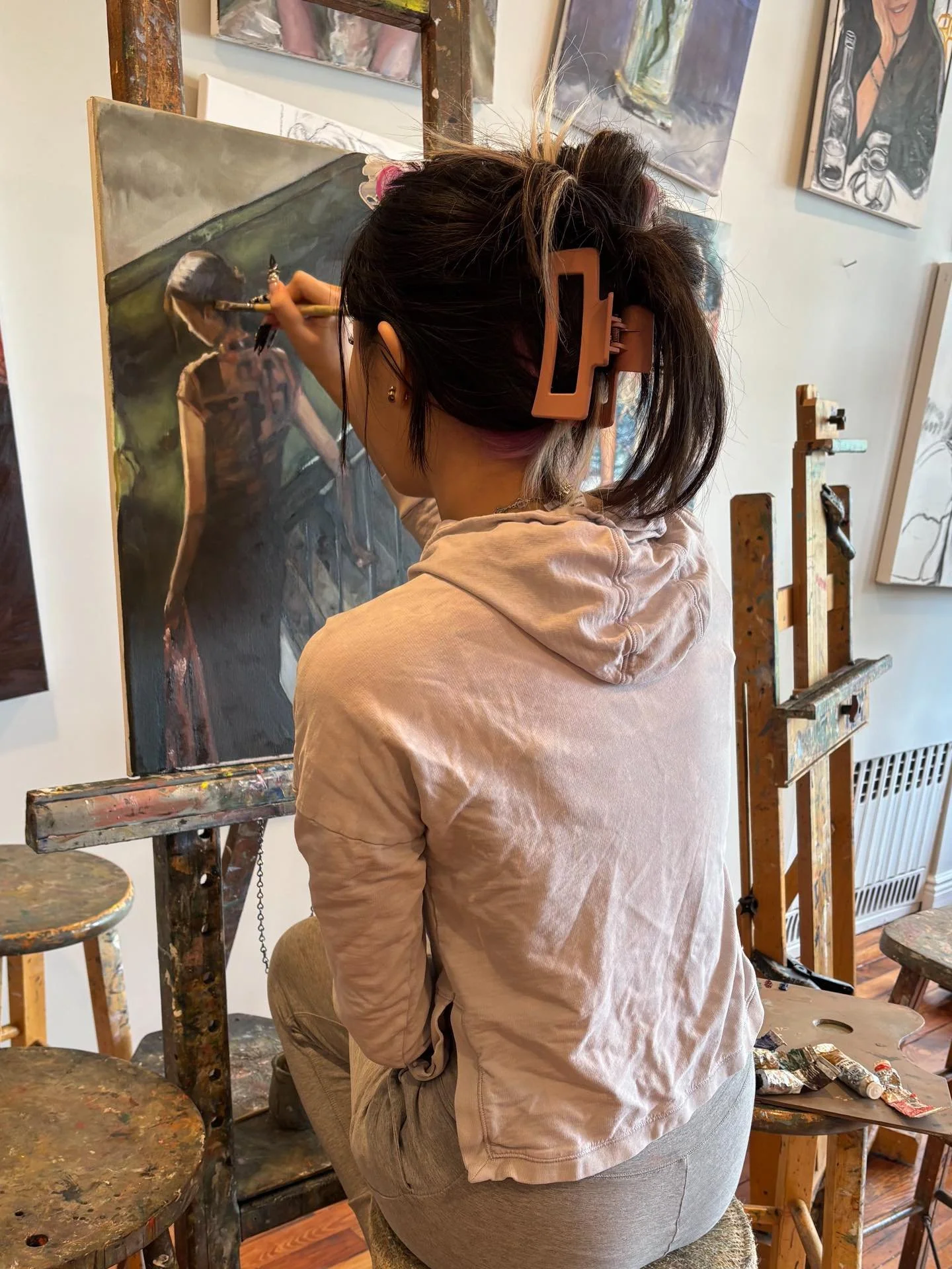 Since 1960 #art #artsed #artstudio #artclass #artschool oilpainting drawing charcoaldrawing artsy kidsart kidspaint kidsdraw artgallery instaart instaartoftheday wip winsorandnewton fredrixcanvas roslynny  roslynvillage roslynschoolofpainting