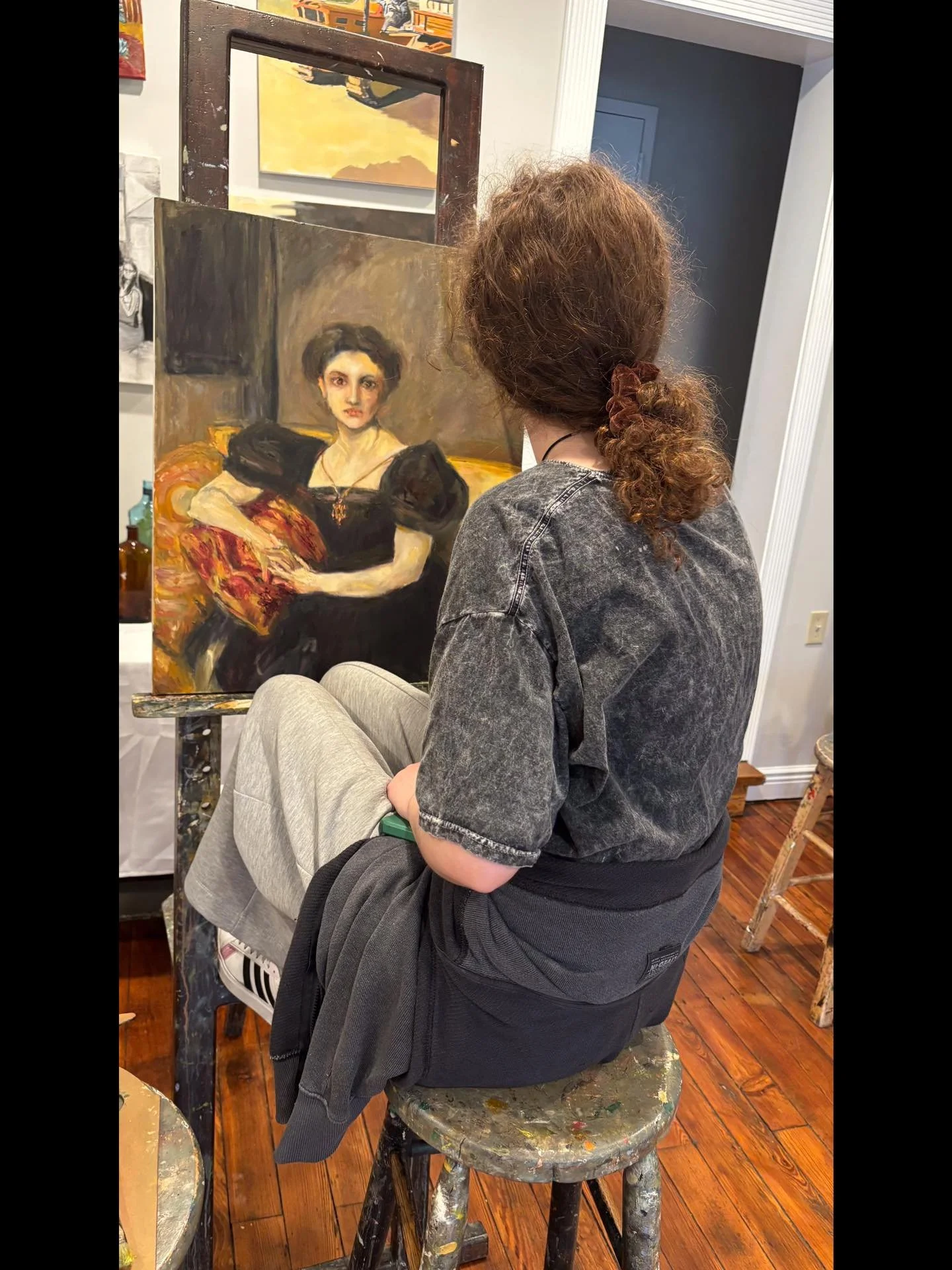 Since 1960 #art #artsed #artstudio #artclass #artschool oilpainting drawing charcoaldrawing artsy kidsart kidspaint kidsdraw artgallery instaart instaartoftheday wip winsorandnewton fredrixcanvas roslynny  roslynvillage roslynschoolofpainting