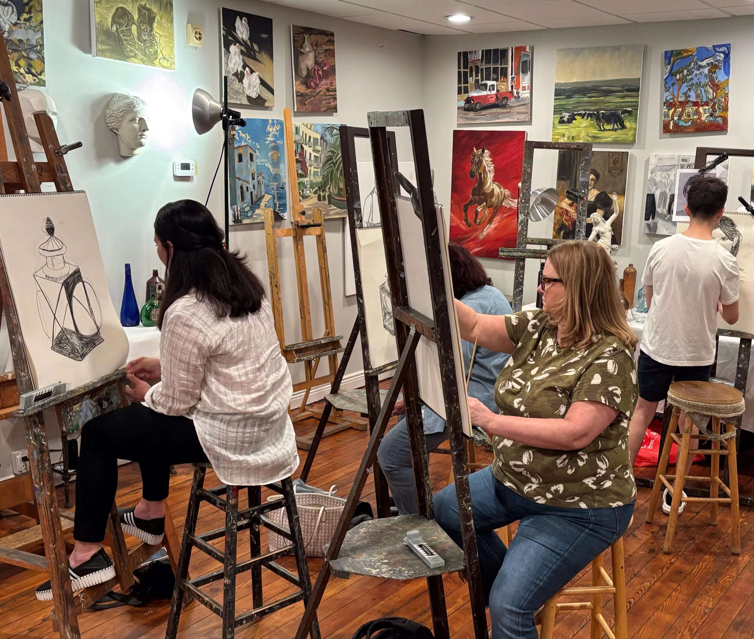 Since 1960 #art #artsed #artstudio #artclass #artschool oilpainting drawing charcoaldrawing artsy kidsart kidspaint kidsdraw artgallery instaart instaartoftheday wip winsorandnewton fredrixcanvas roslynny  roslynvillage roslynschoolofpainting