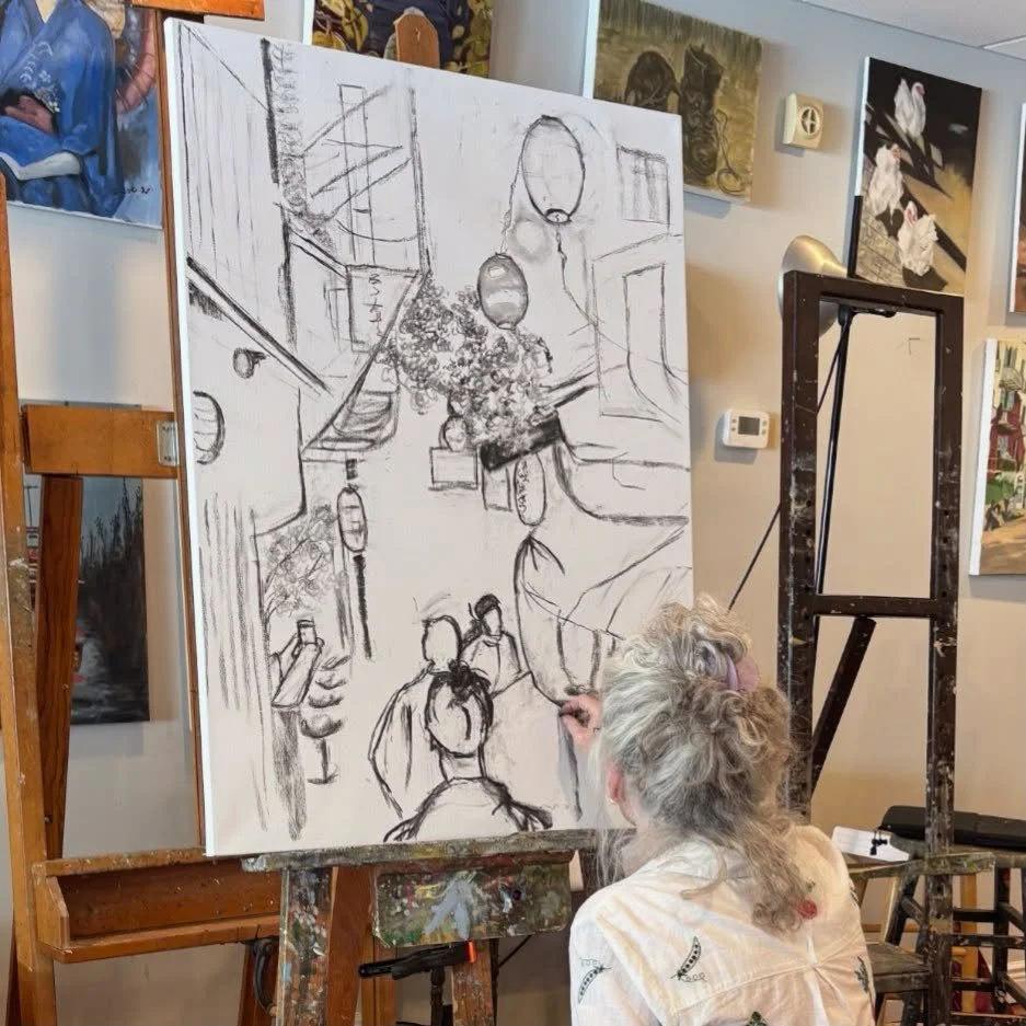 Since 1960 #art #artsed #artstudio #artclass #artschool oilpainting drawing charcoaldrawing artsy kidsart kidspaint kidsdraw artgallery instaart instaartoftheday wip winsorandnewton fredrixcanvas roslynny  roslynvillage roslynschoolofpainting