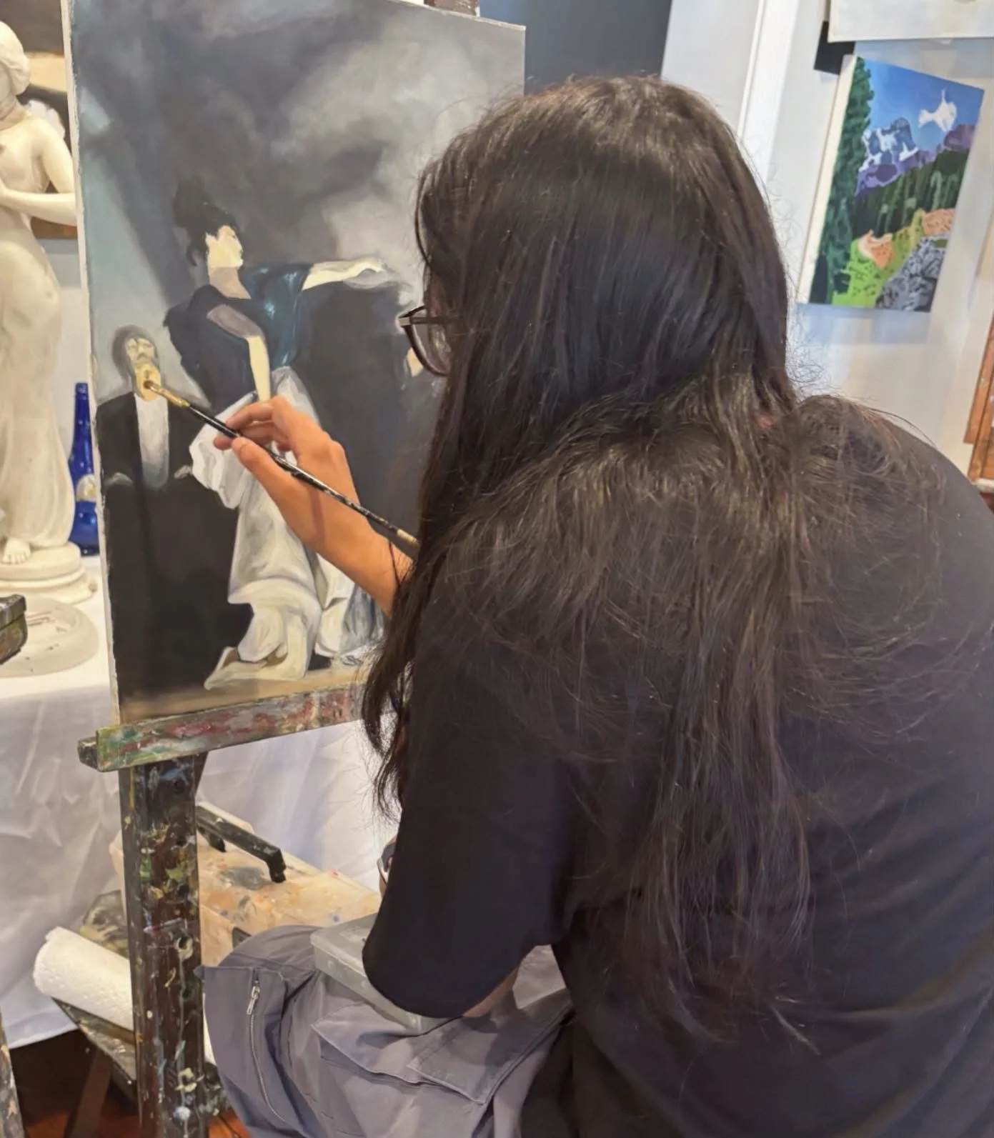 Since 1960 #art #artsed #artstudio #artclass #artschool oilpainting drawing charcoaldrawing artsy kidsart kidspaint kidsdraw artgallery instaart instaartoftheday wip winsorandnewton fredrixcanvas roslynny  roslynvillage roslynschoolofpainting