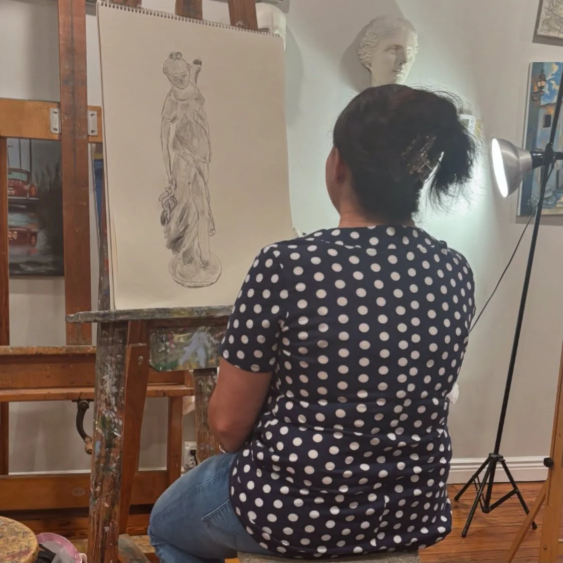 Since 1960 #art #artsed #artstudio #artclass #artschool oilpainting drawing charcoaldrawing artsy kidsart kidspaint kidsdraw artgallery instaart instaartoftheday wip winsorandnewton fredrixcanvas roslynny  roslynvillage roslynschoolofpainting