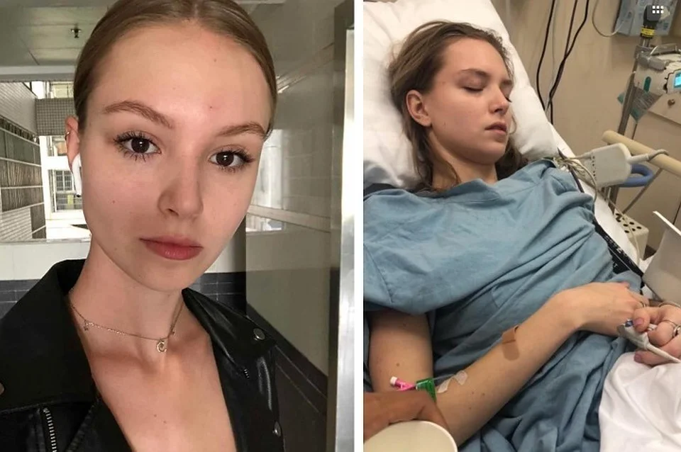 В Китае российской модели, попавшей в реанимацию с менингитом, выкатили счет за лечение в 2,5 миллиона рублей