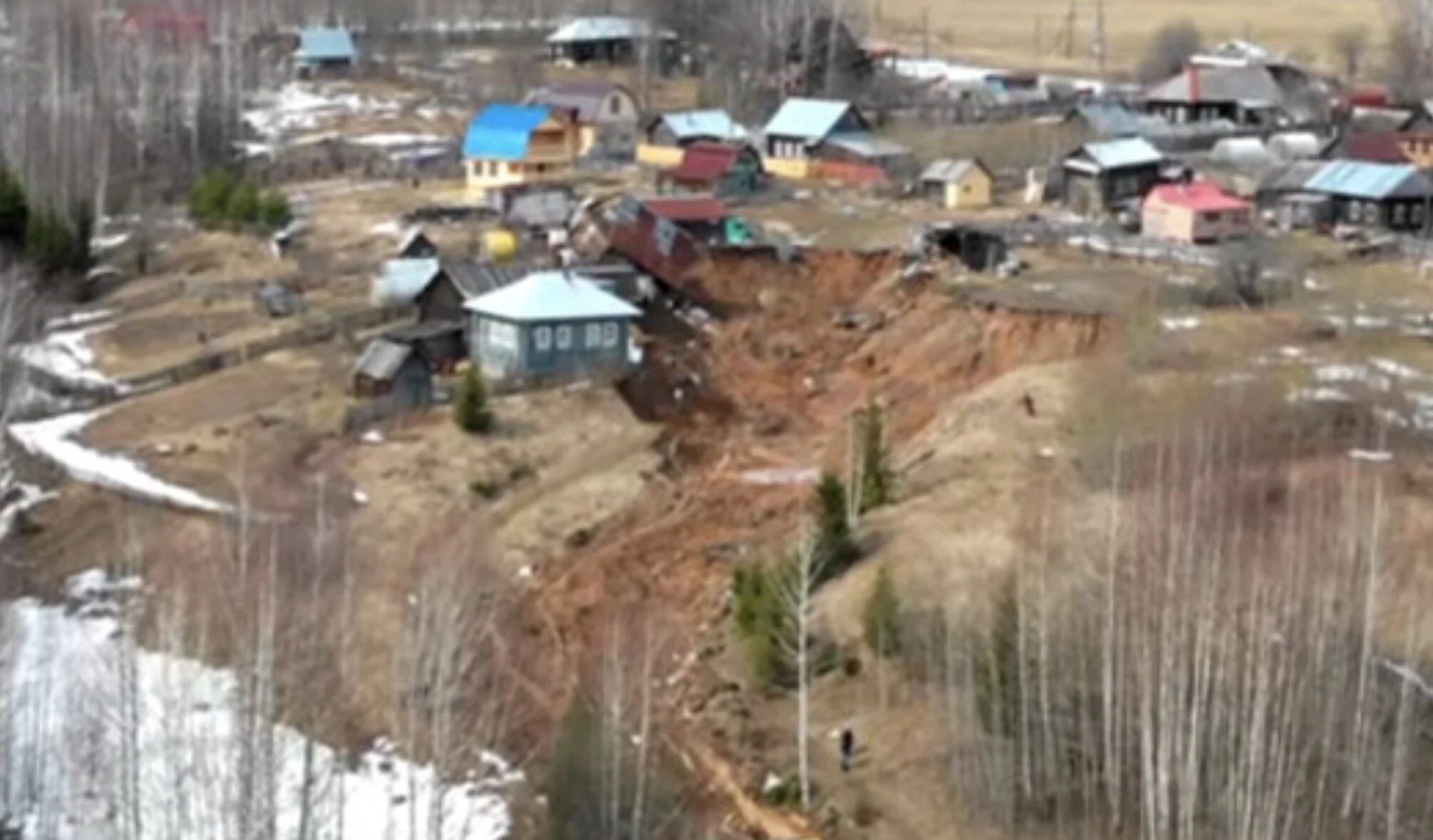 Стихия аномалий в России: уникальный снегопад в Приамурье, оползень в Пермском крае, пыль в Новосибирске. ВИДЕО  