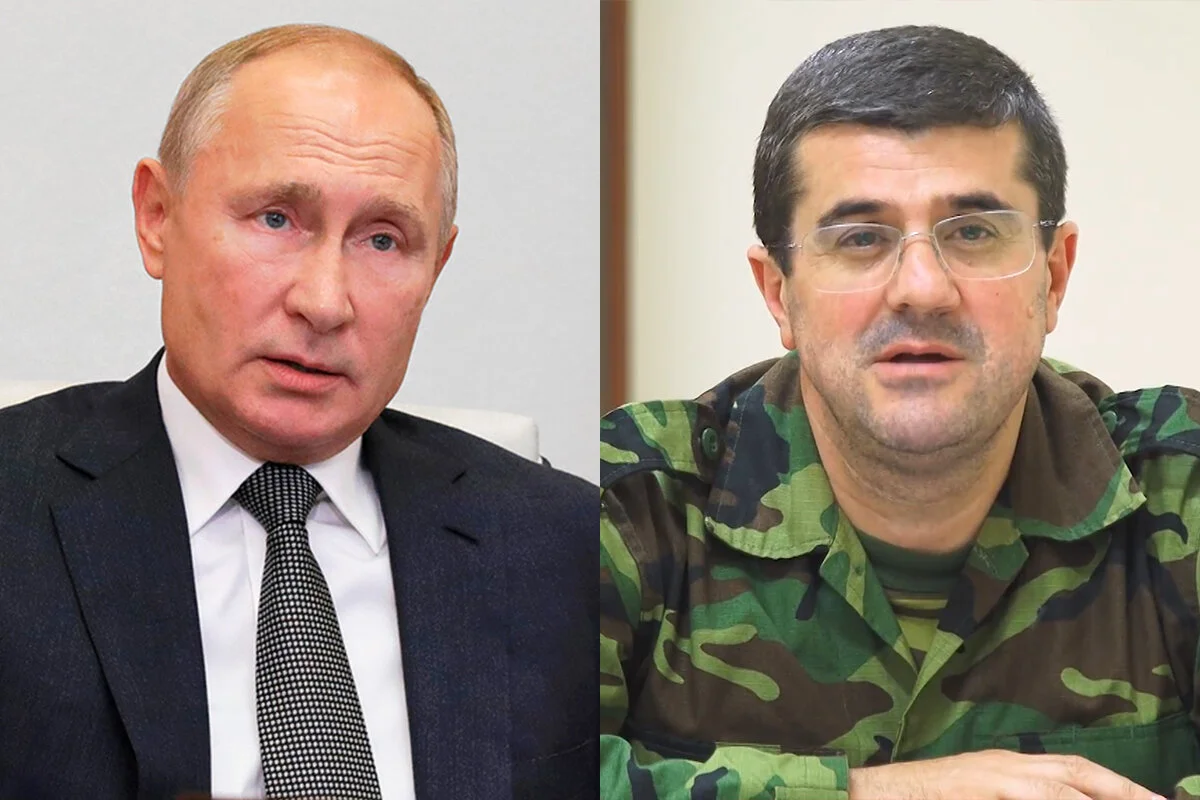 Президент Нагоргого Карабаха обратился к Путину: напоминает о былом и намекает на будущее