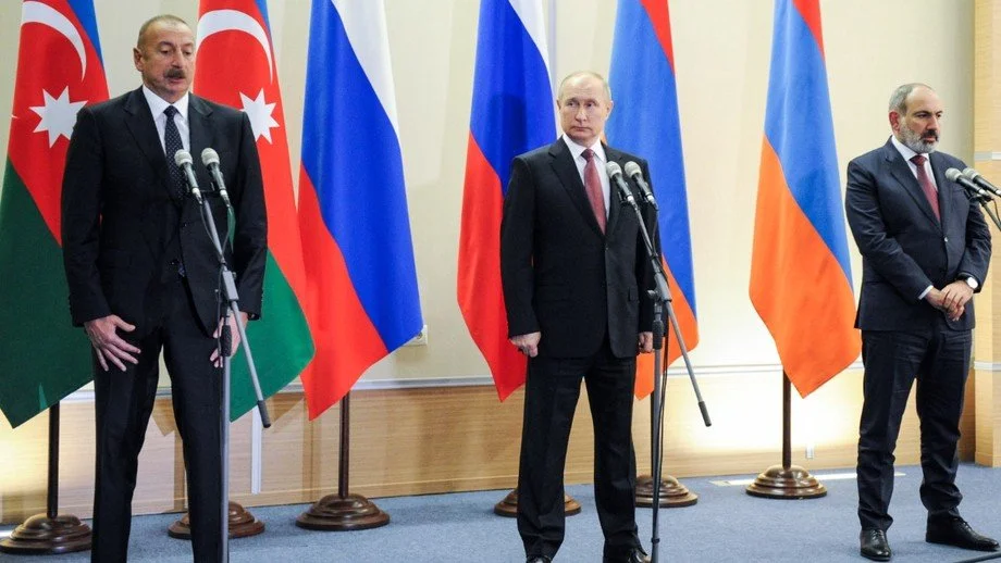 Опубликовано совместное заявление Владимира Путина, Ильхама Алиева и Никола Пашиняна по Карабаху