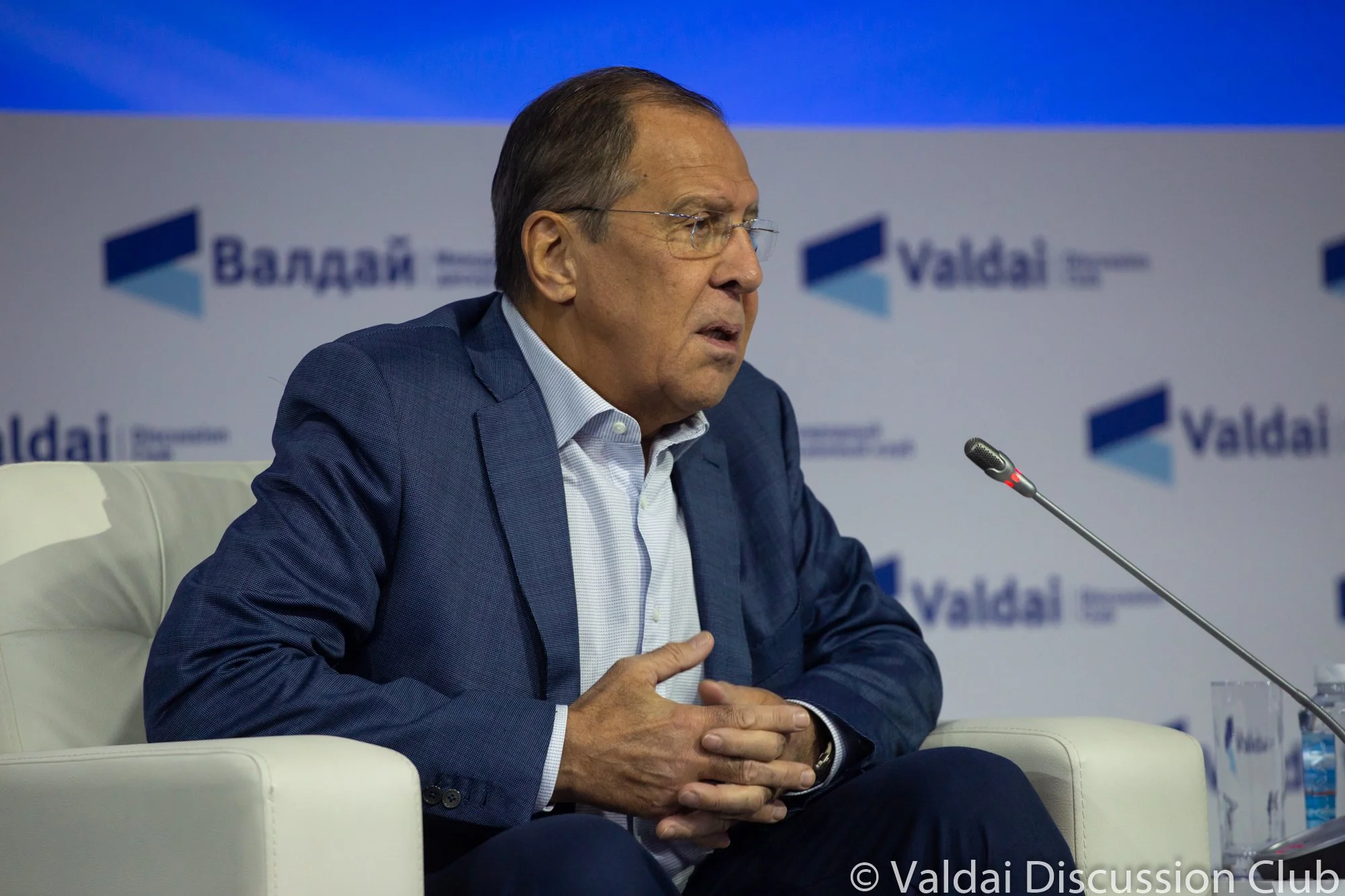 Сергей Лавров встретился с участниками дискуссионного клуба "Валдай"