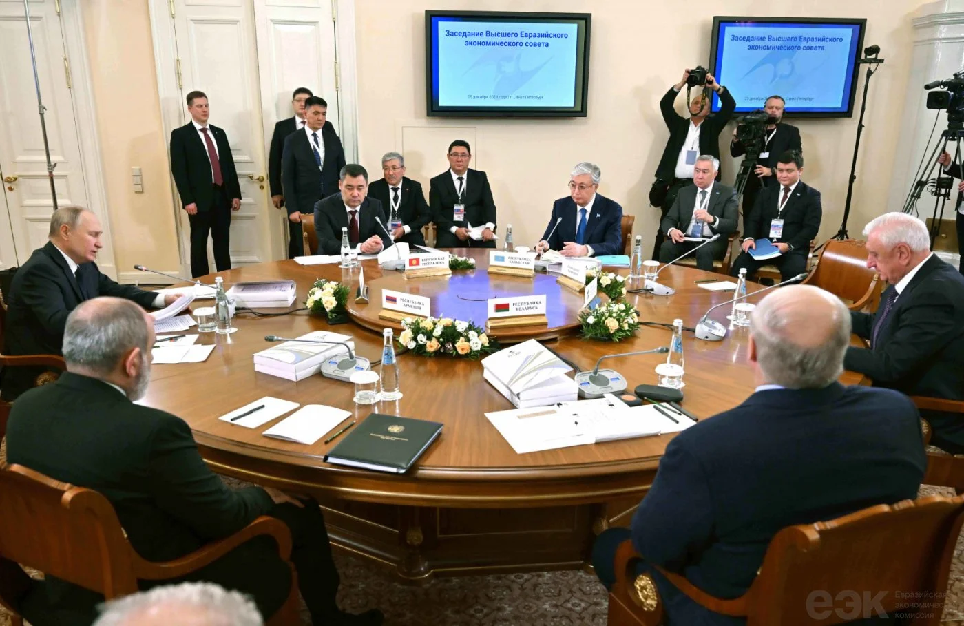 В Санкт-Петербурге прошло заседание Высшего Евразийского экономического совета