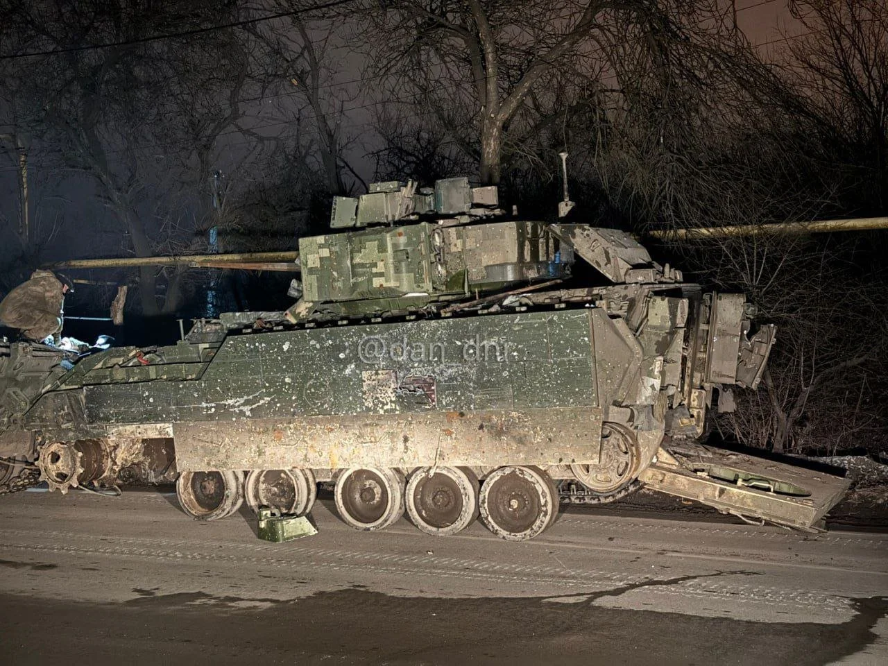 В Донецк доставили трофейную технику ВСУ из-под Авдеевки