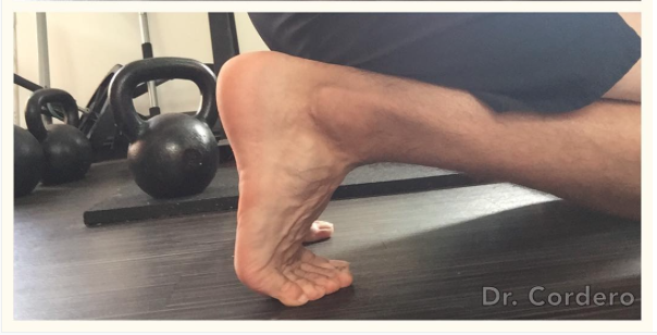 Take note to any difference in tightness from left to right. &nbsp; This should be a comfortable position to sit in. (some may have knee pain with this position, if so modify the position to accommodate the knees)