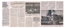 Newspaper "Draugas" about Lithuanian delegation at Wold Diary Expo.