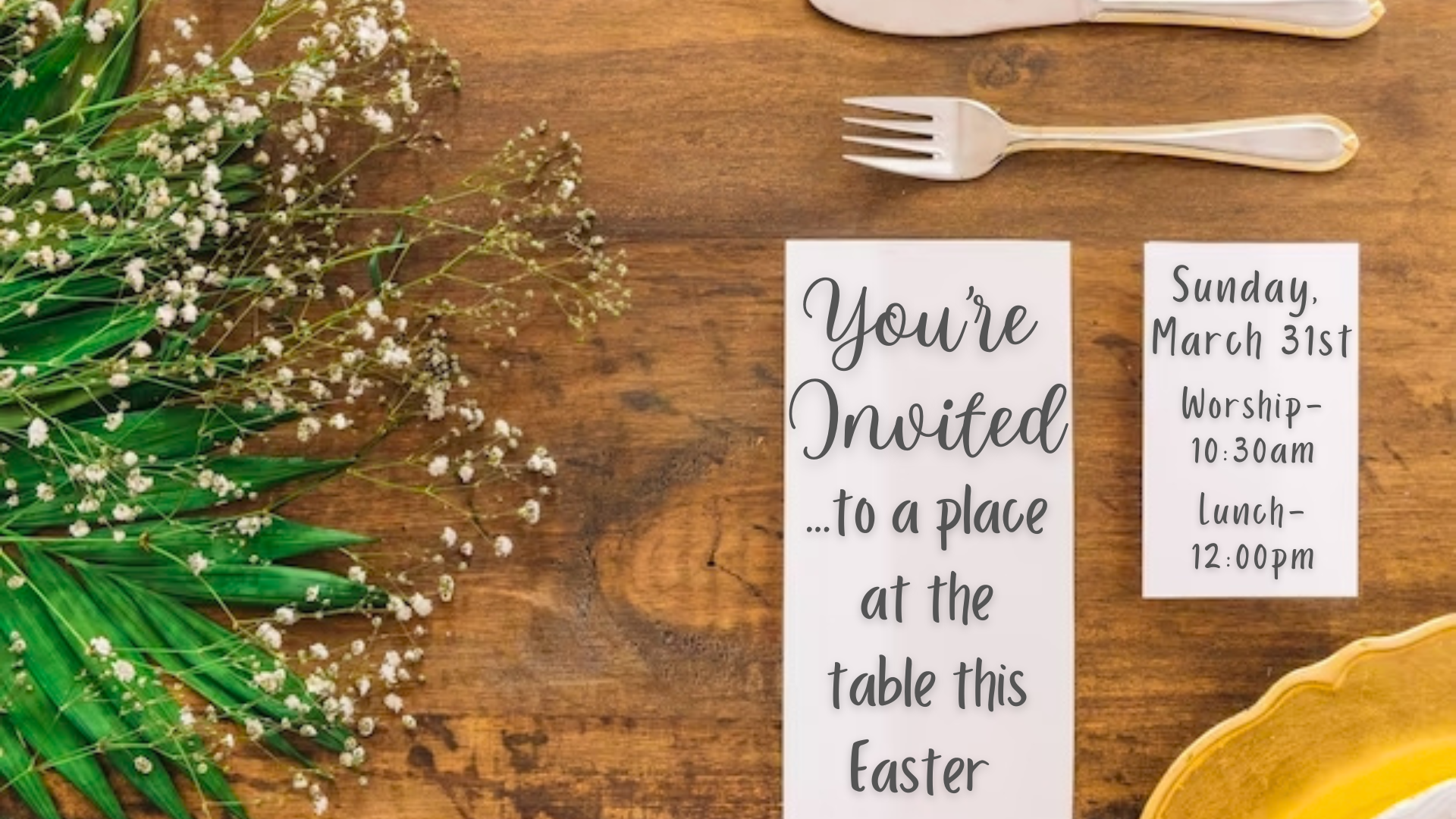 Easter Lunch