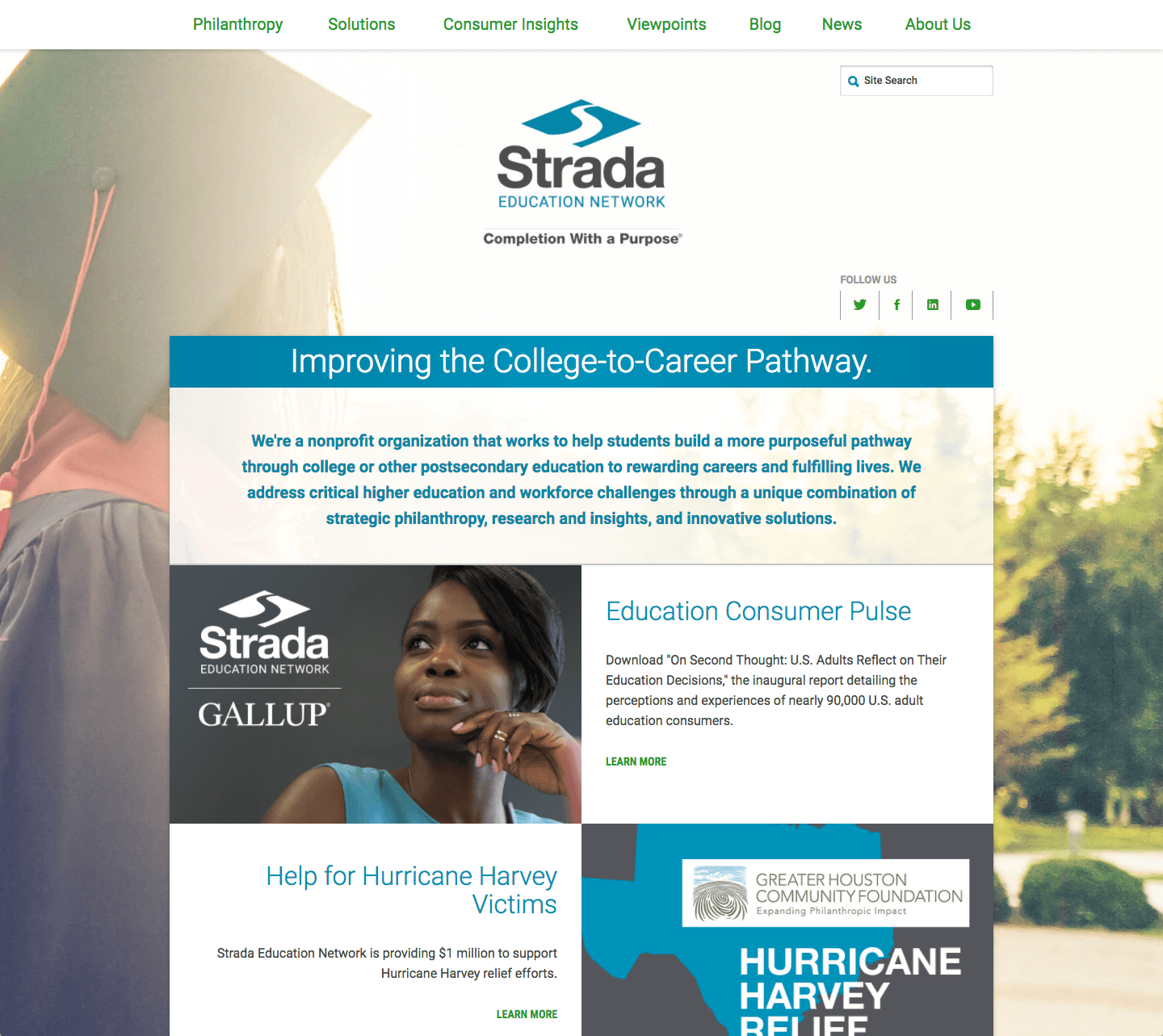 Landing page