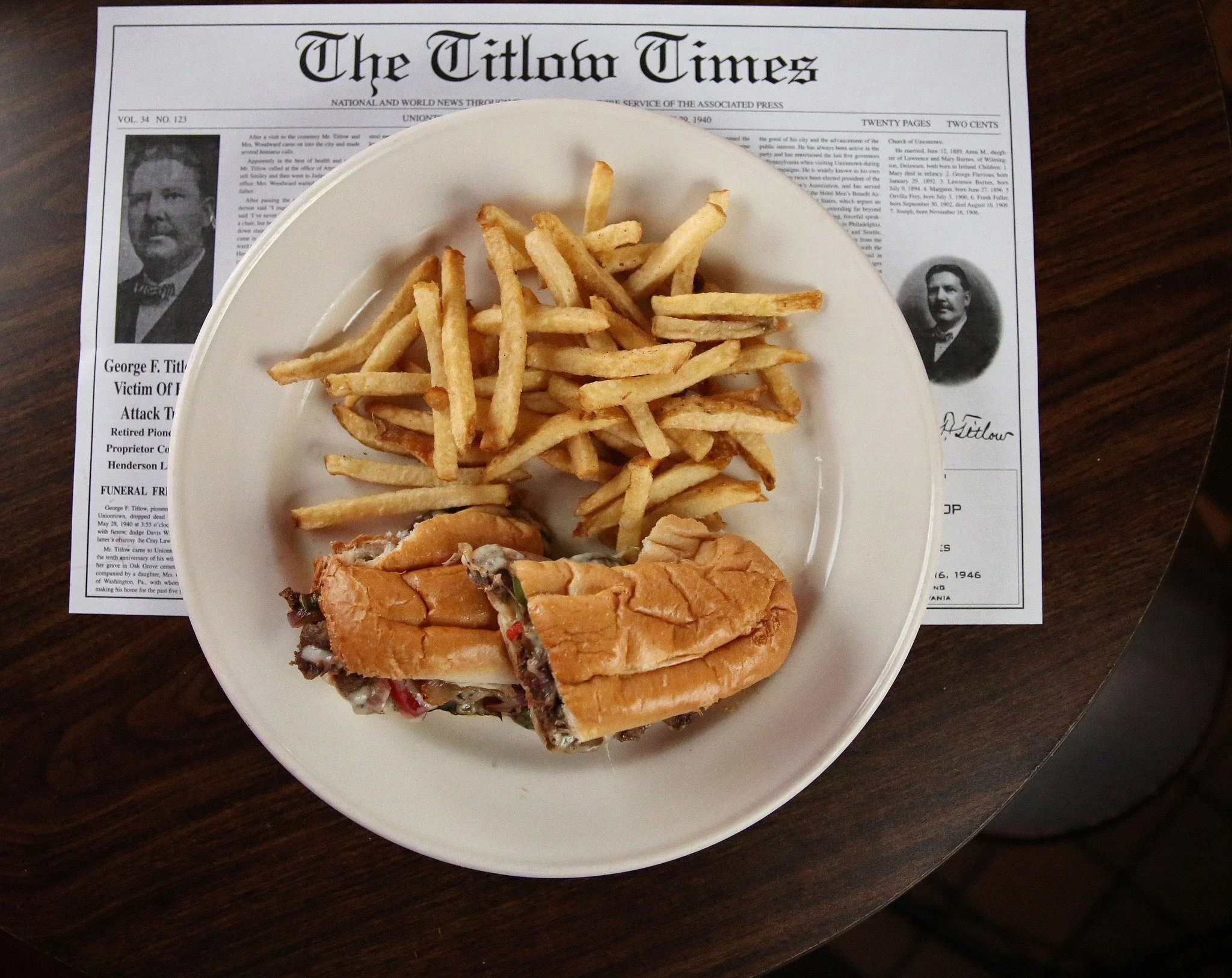 Today is National Cheesesteak Day but at The Titlow we celebrate every Tuesday with a footlong cheesesteak with fresh cut fries for only $10.50! Stop in today!