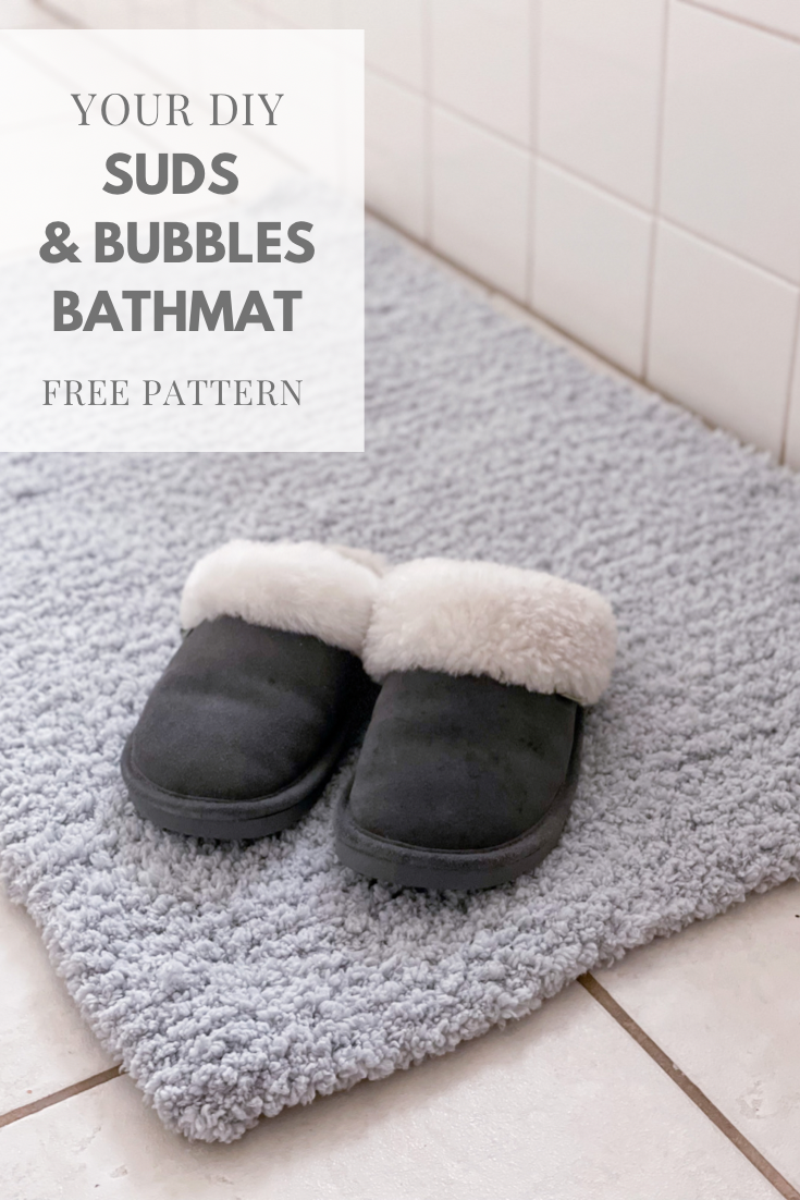 Bathmat DIY: Knit your own Suds & Bubbles Bathmat — Knitatude