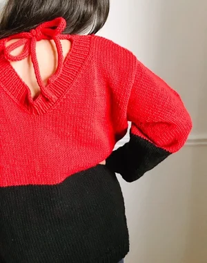 THE ALL TIED UP SWEATER  Knitatude