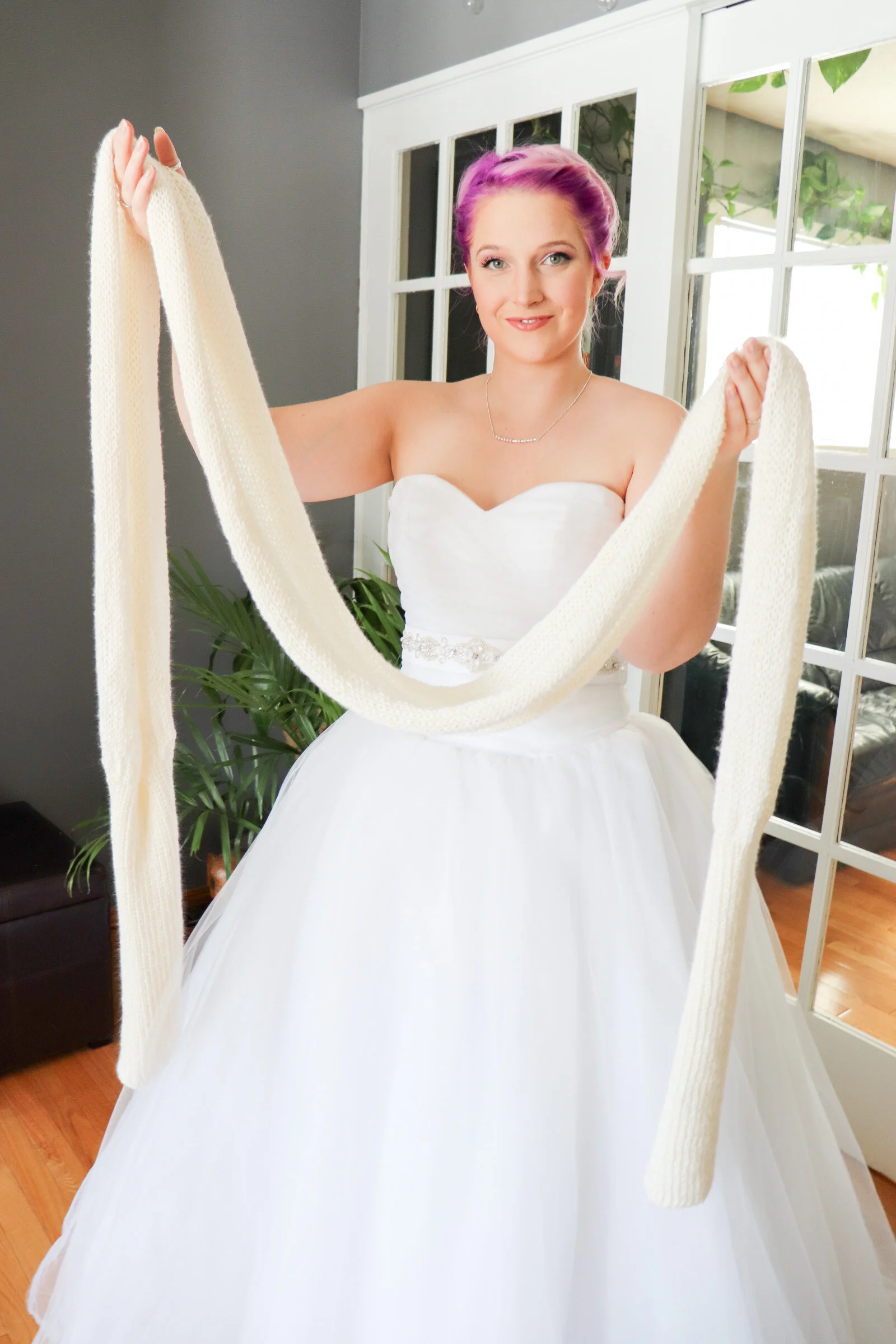 THE WRAP ME UP SWEATER SCARF — Knitatude