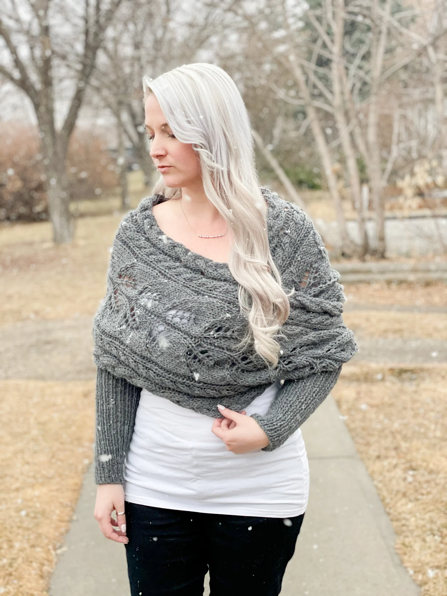 sweater scarf pattern