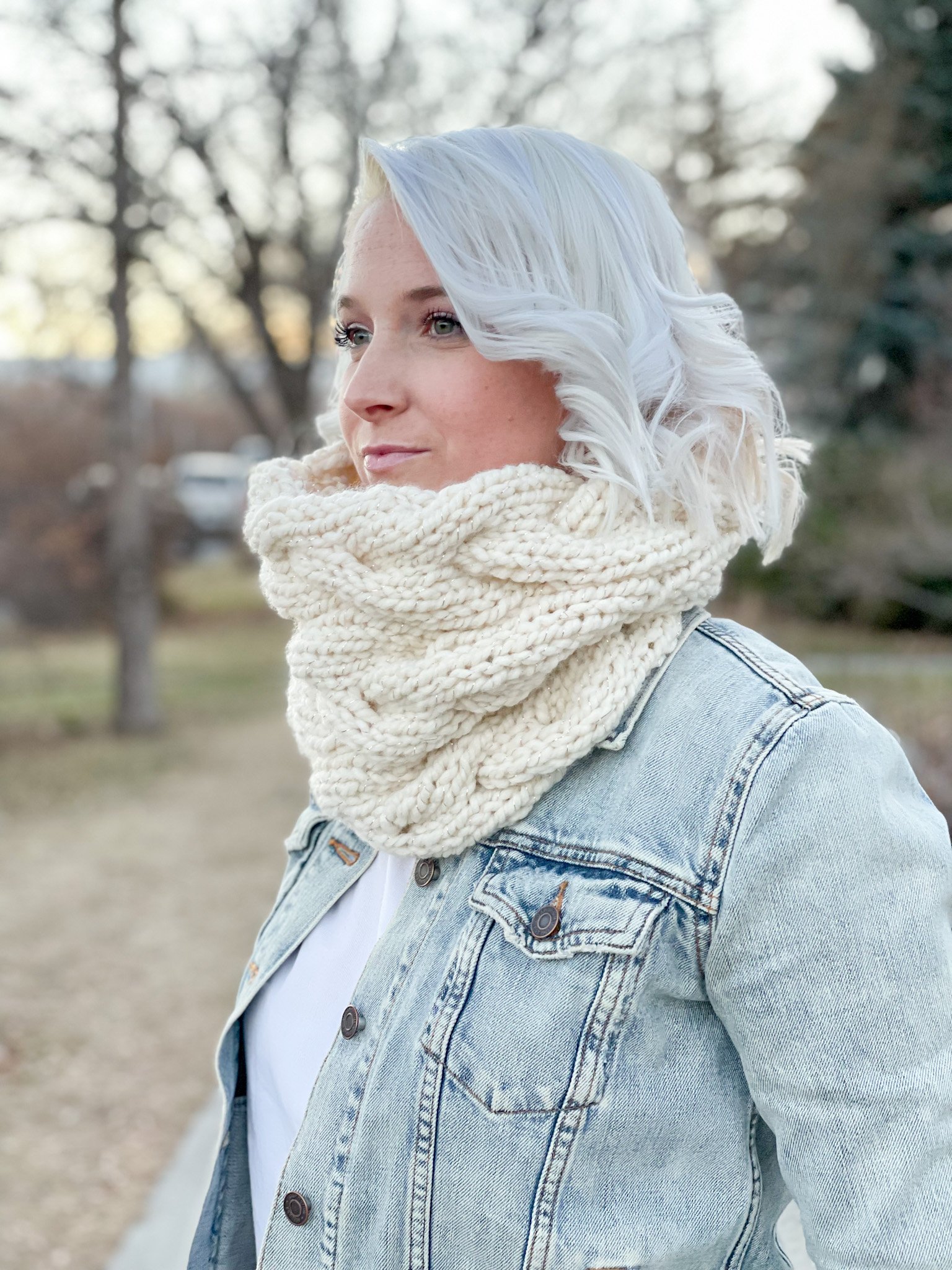 Celebration Braided Cowl